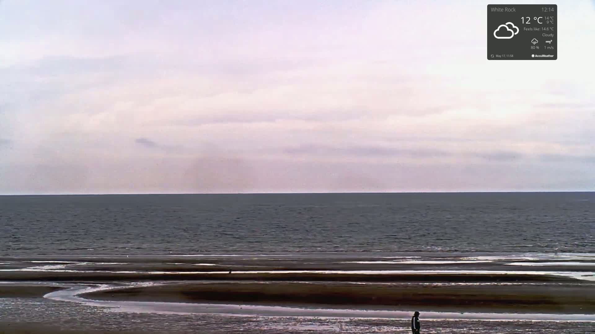 White Rock East Beach Live Cam - White Rock, Metro Vancouver, British Columbia, Canada
