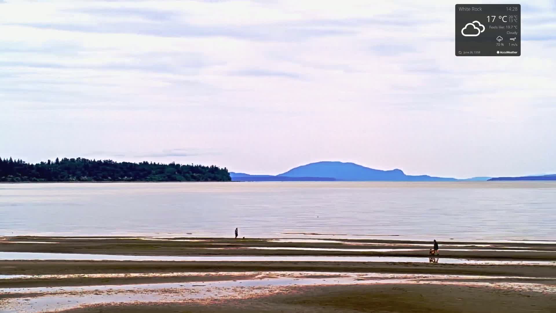White Rock East Beach Live Cam - White Rock, Metro Vancouver, British Columbia, Canada