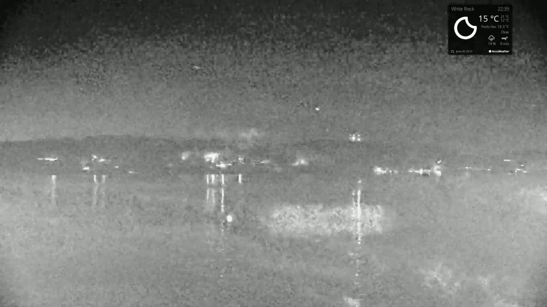 White Rock East Beach Live Cam - White Rock, Metro Vancouver, British Columbia, Canada