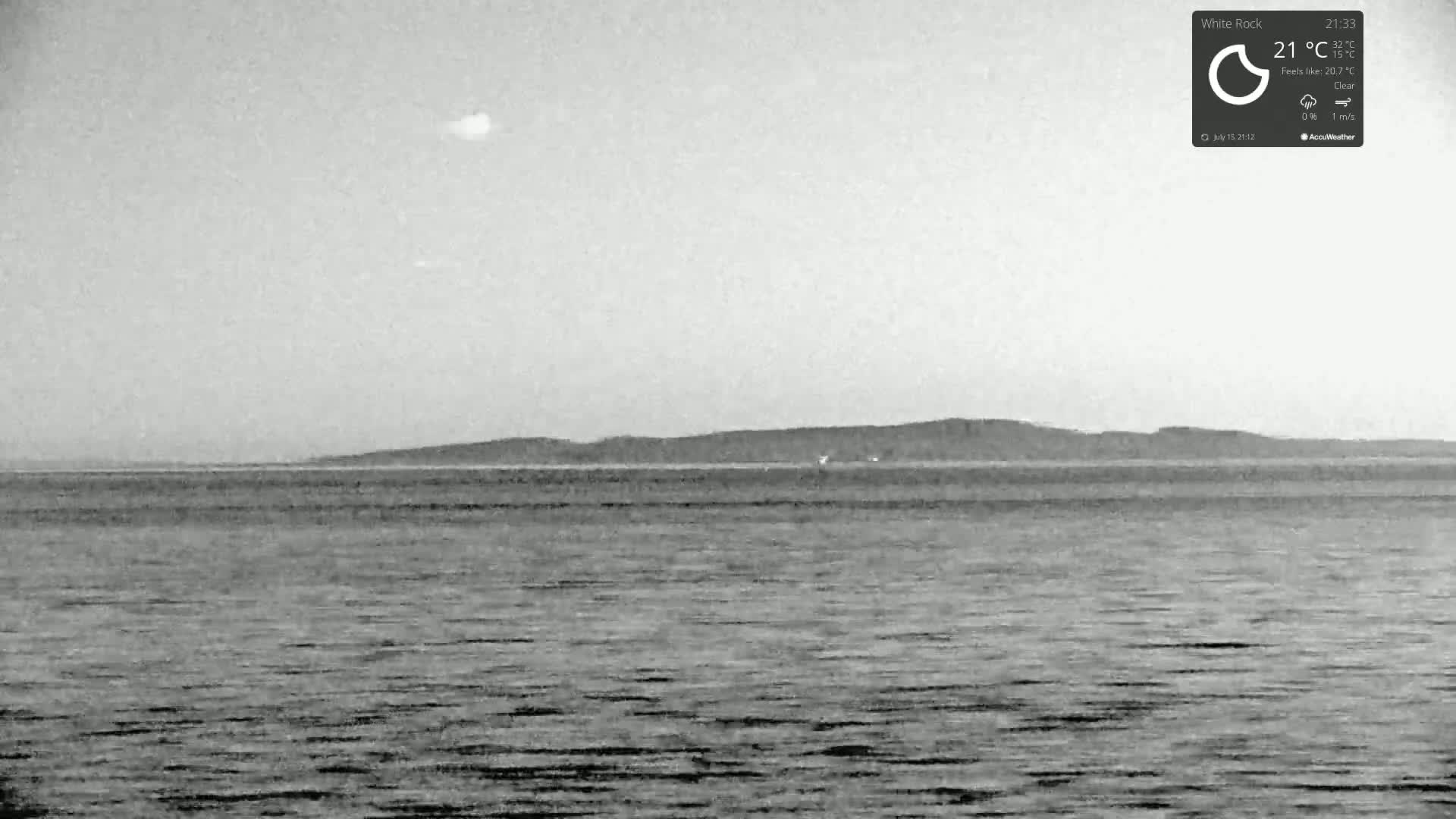White Rock East Beach Live Cam - White Rock, Metro Vancouver, British Columbia, Canada