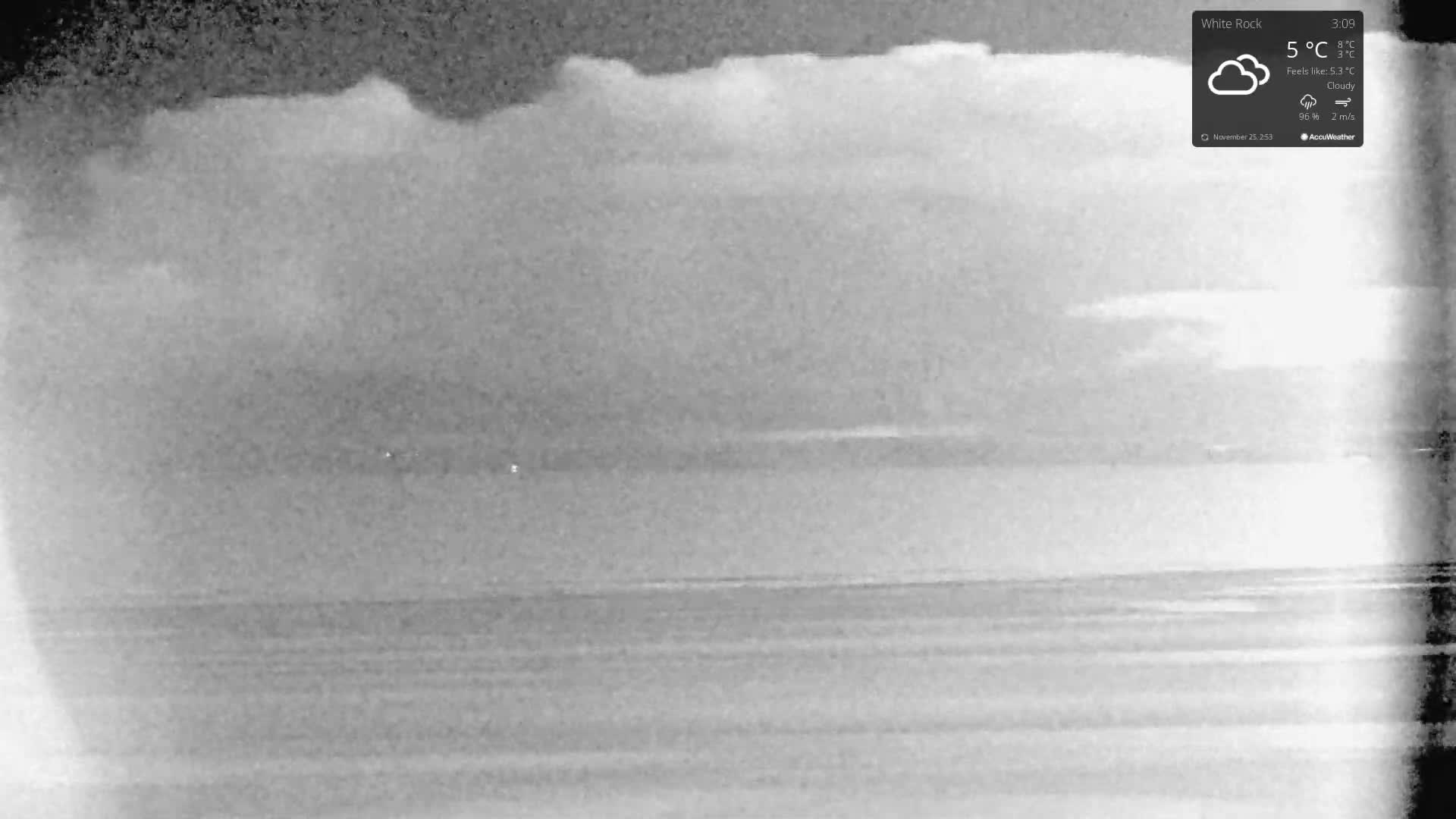 White Rock East Beach Live Cam - White Rock, Metro Vancouver, British Columbia, Canada