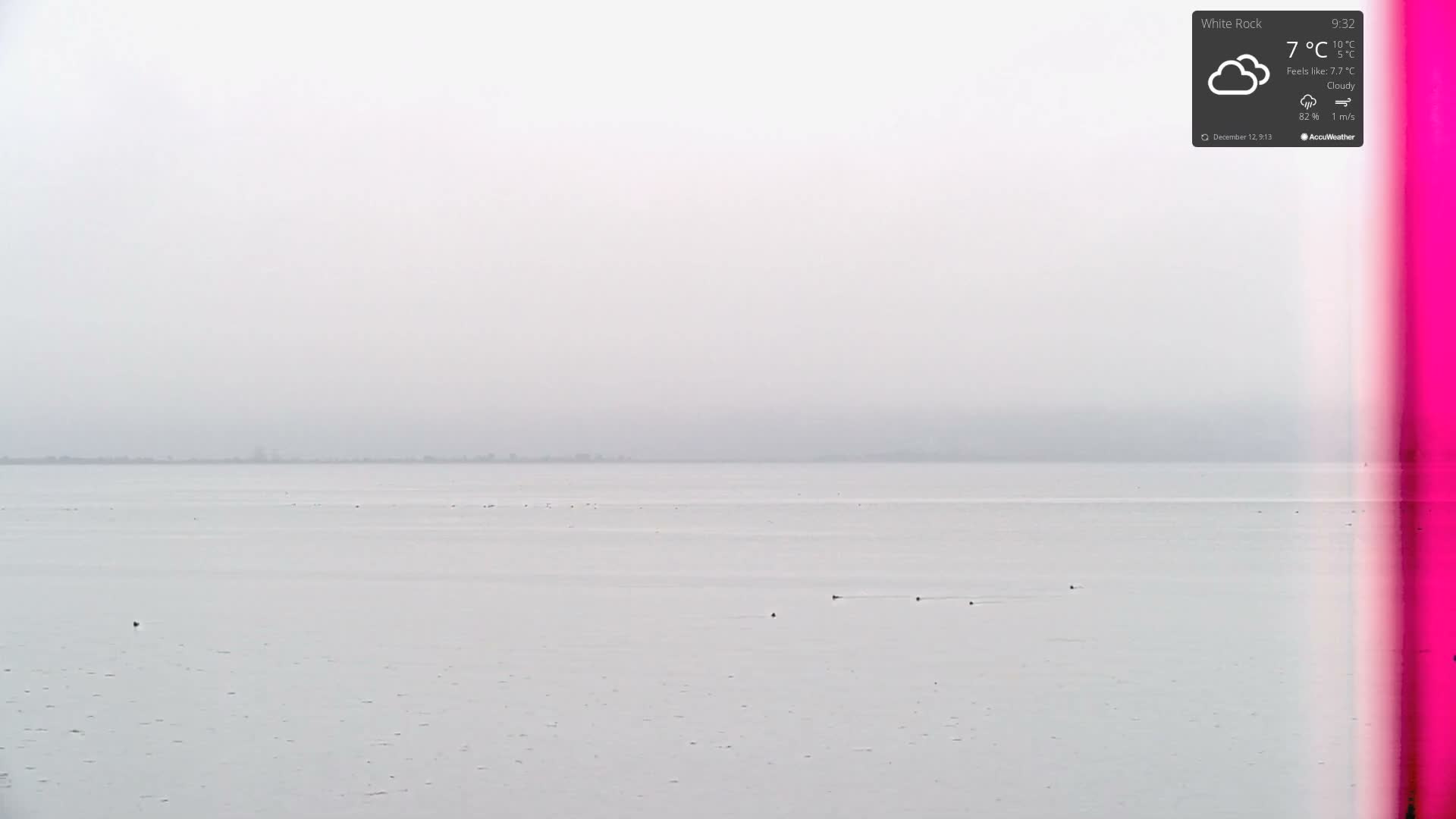 White Rock East Beach Live Cam - White Rock, Metro Vancouver, British Columbia, Canada