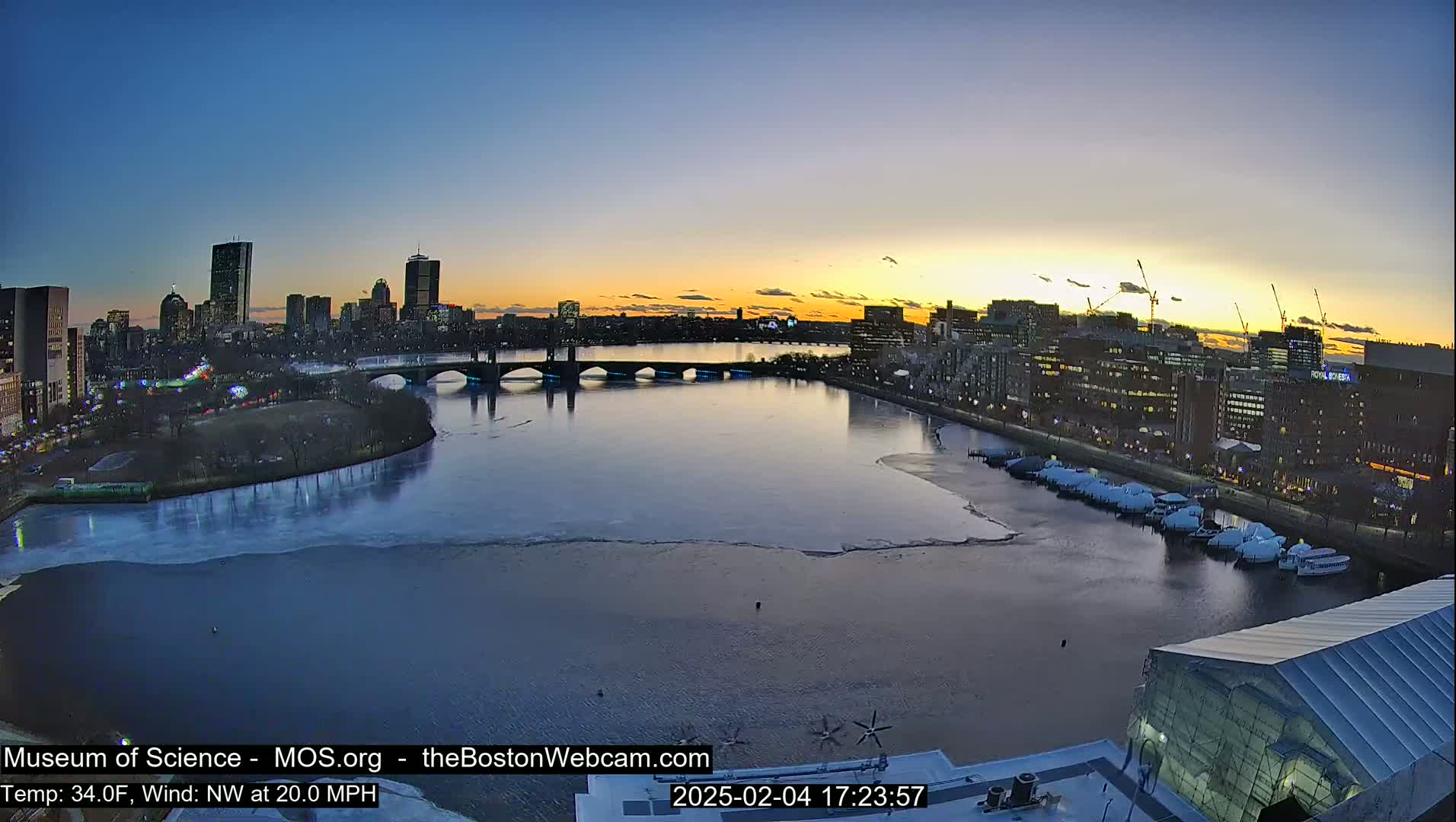 Boston Sky Live Cam - Massachusetts, USA