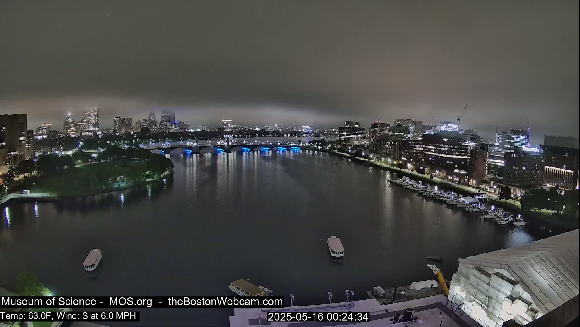 Boston Sky Live Cam - Boston, Massachusetts, USA