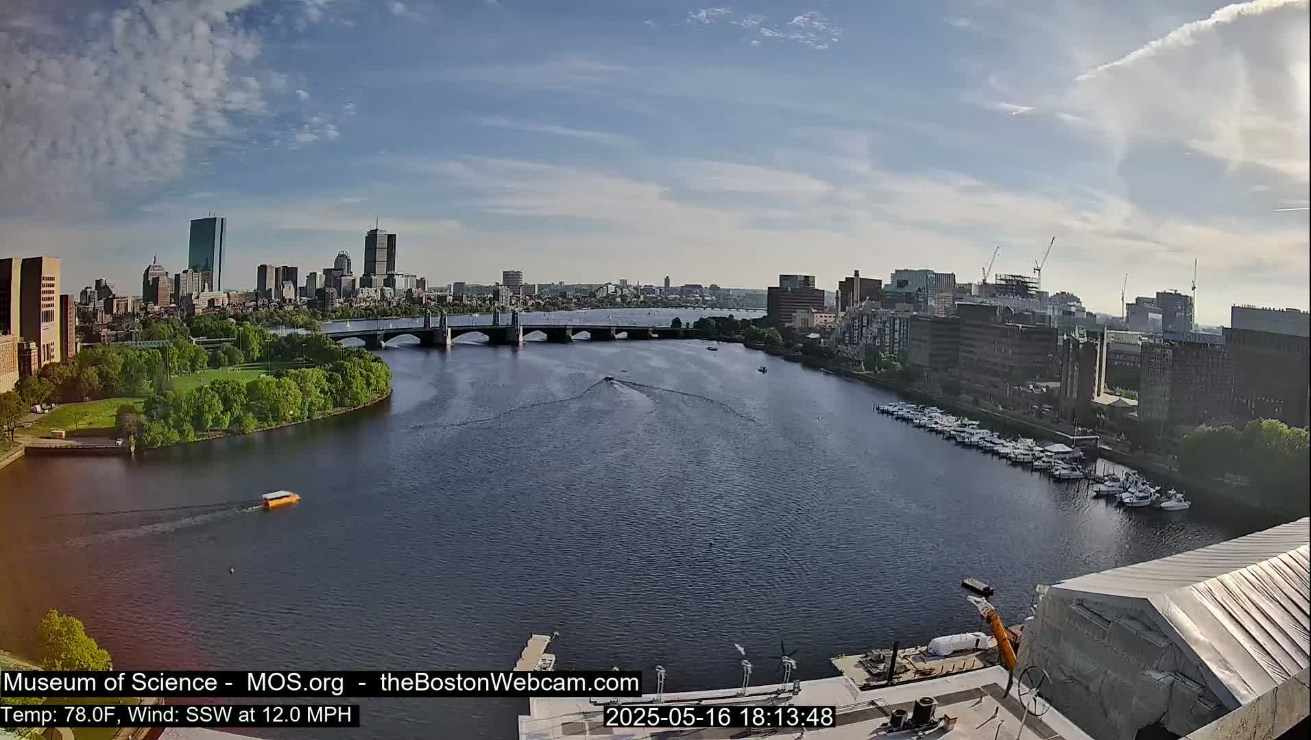 Boston Sky Live Cam - Boston, Massachusetts, USA