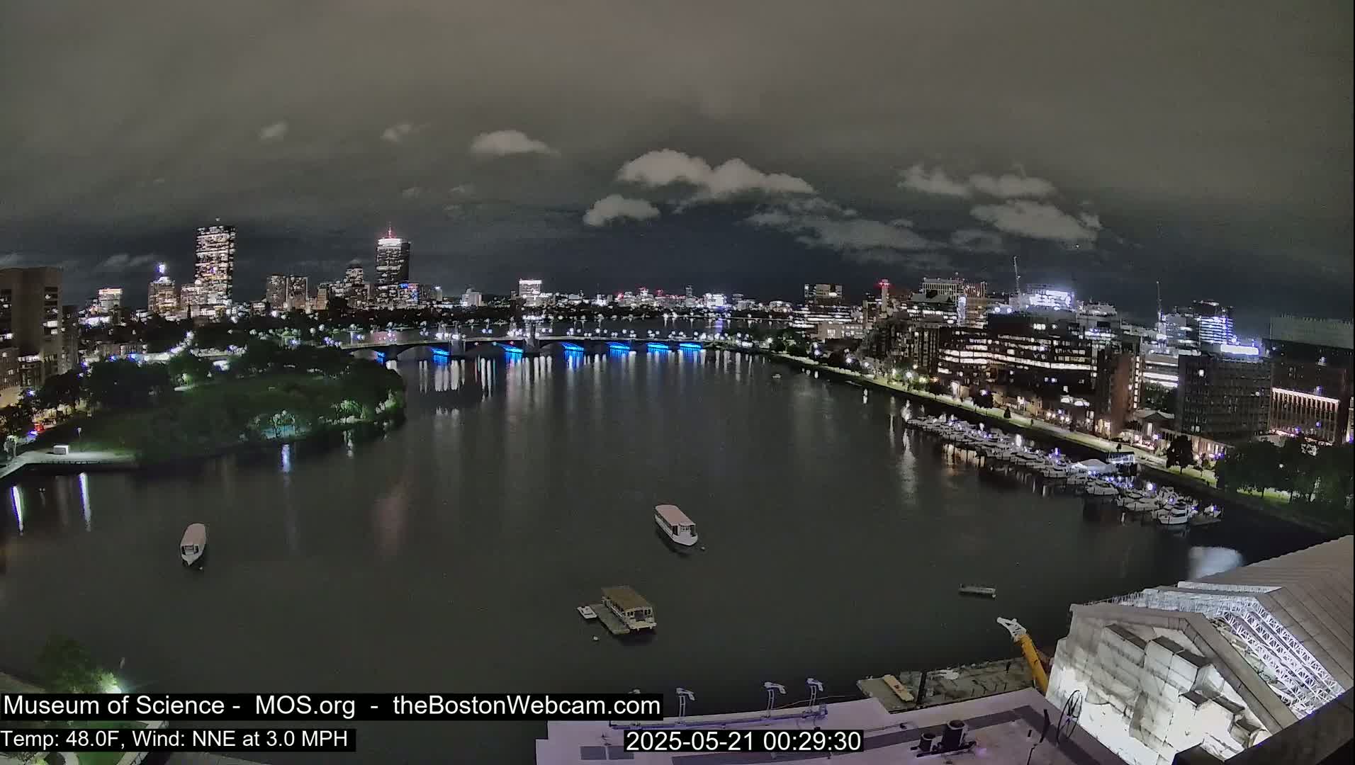 Boston Sky Live Cam - Boston, Massachusetts, USA