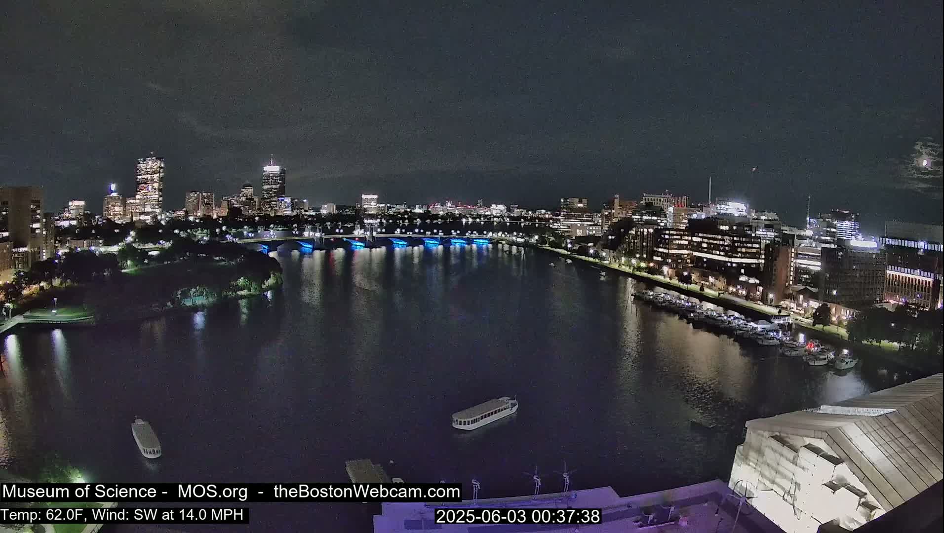 Boston Sky Live Cam - Boston, Massachusetts, USA