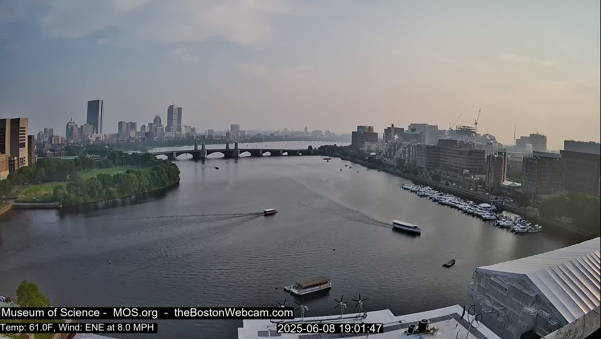 Boston Sky Live Cam - Boston, Massachusetts, USA