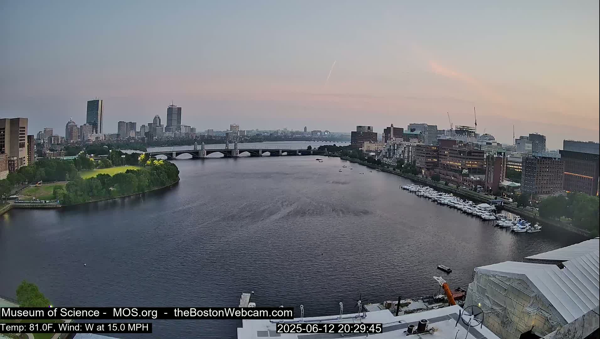 Boston Sky Live Cam - Massachusetts, USA