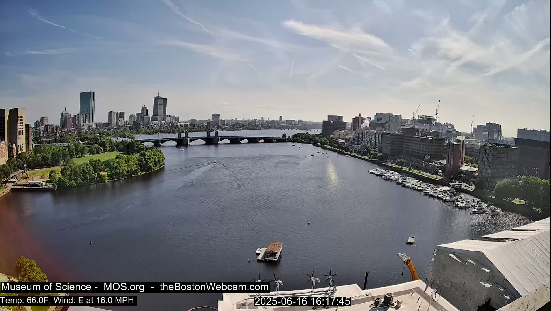 Boston Sky Live Cam - Boston, Massachusetts, USA