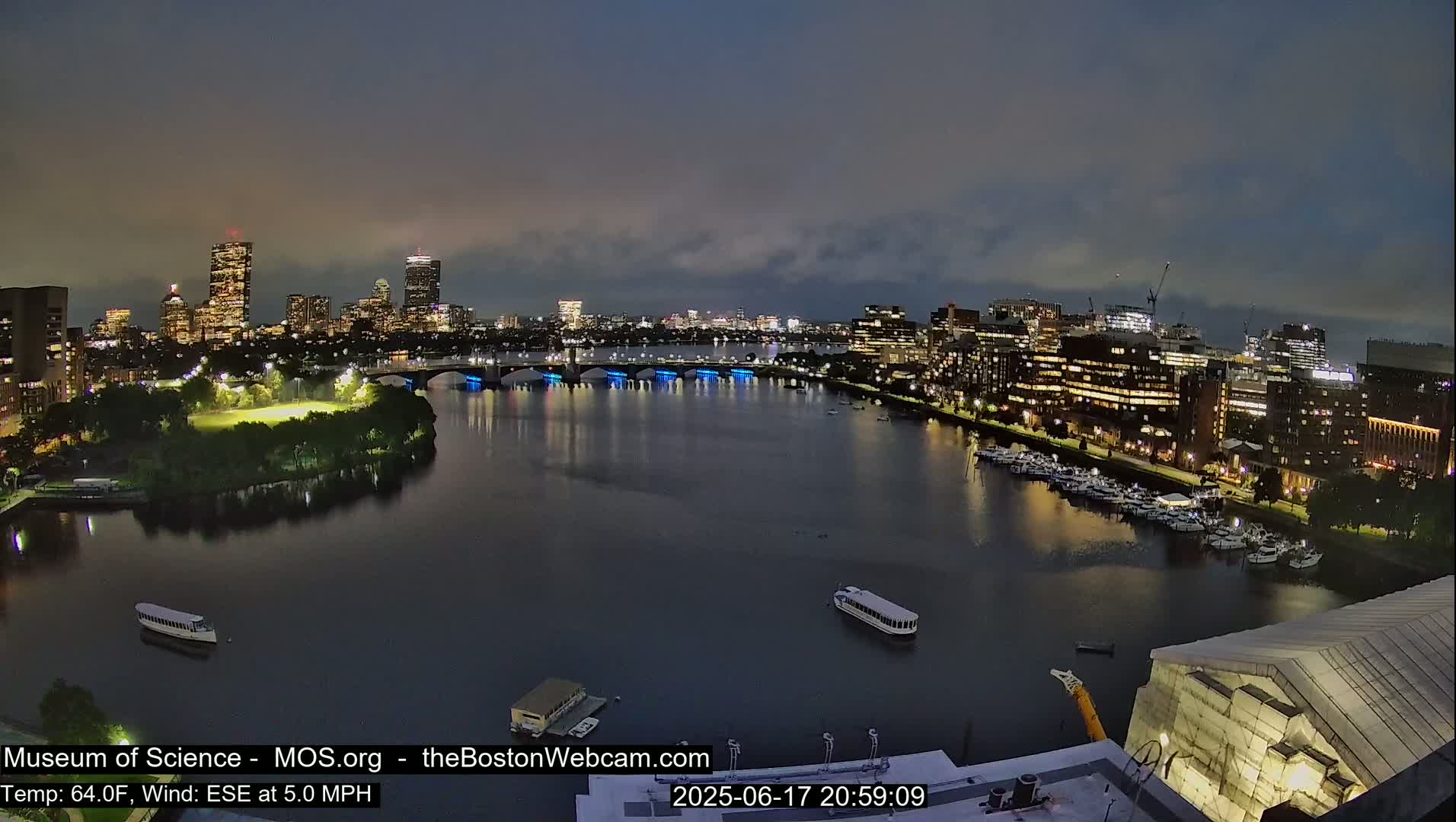 Boston Sky Live Cam - Boston, Massachusetts, USA