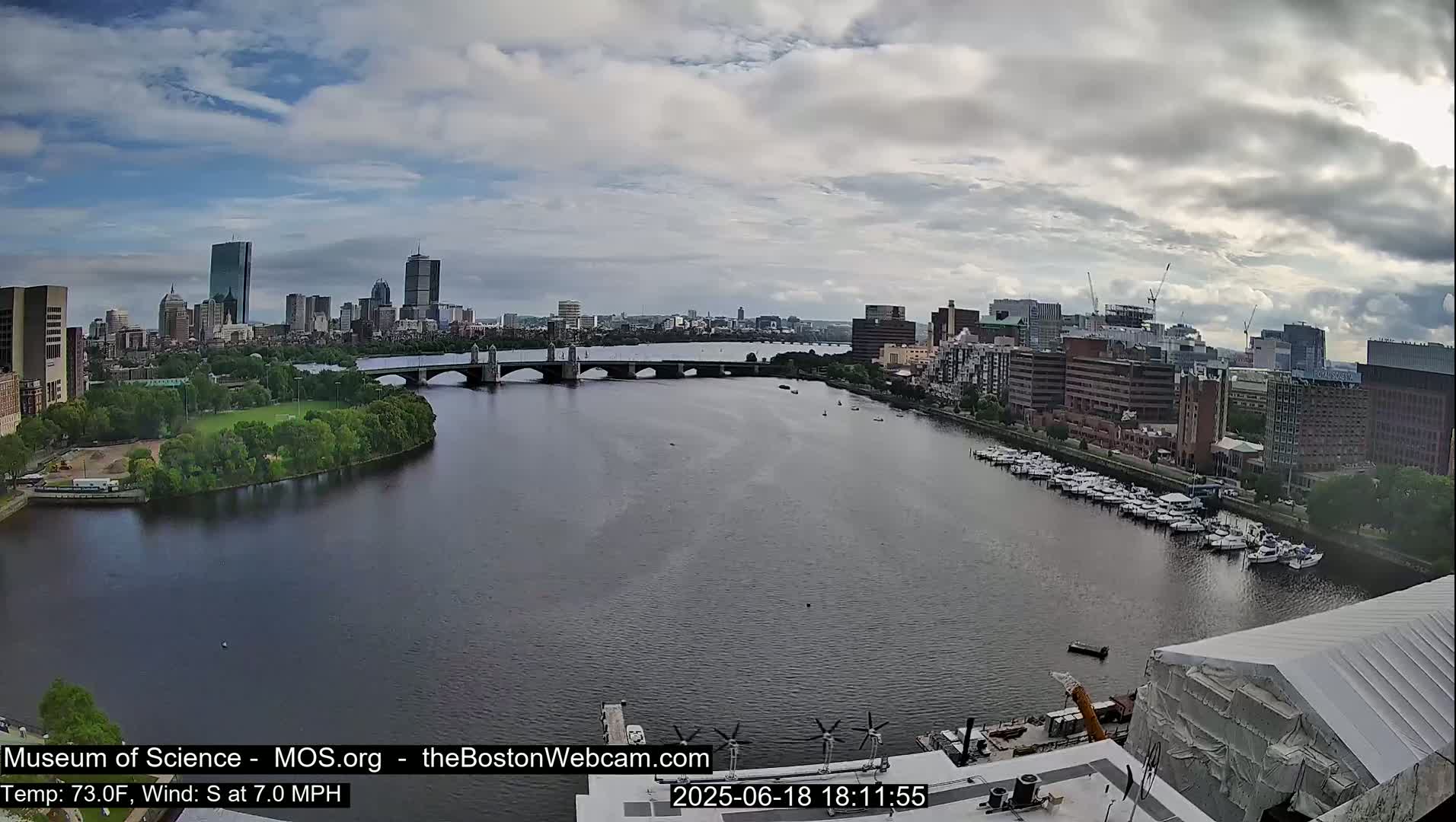 Boston Sky Live Cam - Boston, Massachusetts, USA