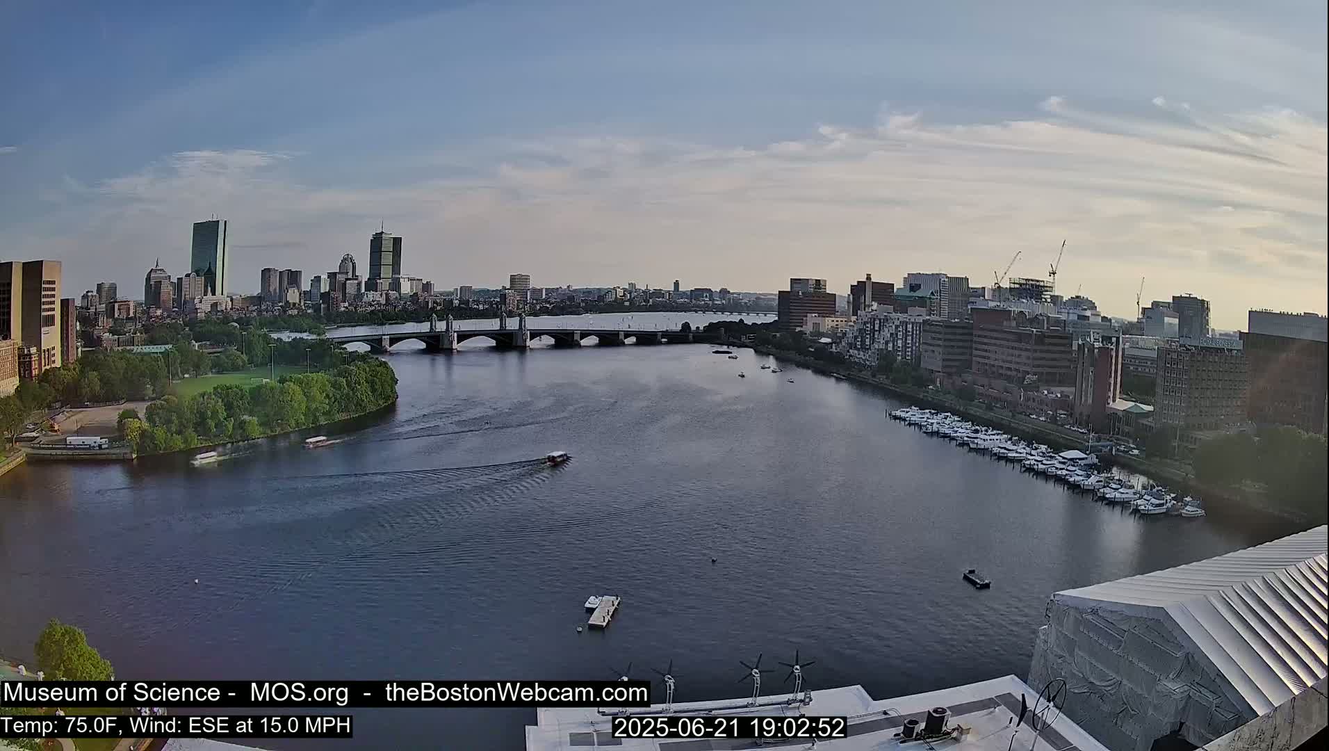 Boston Sky Live Cam - Boston, Massachusetts, USA