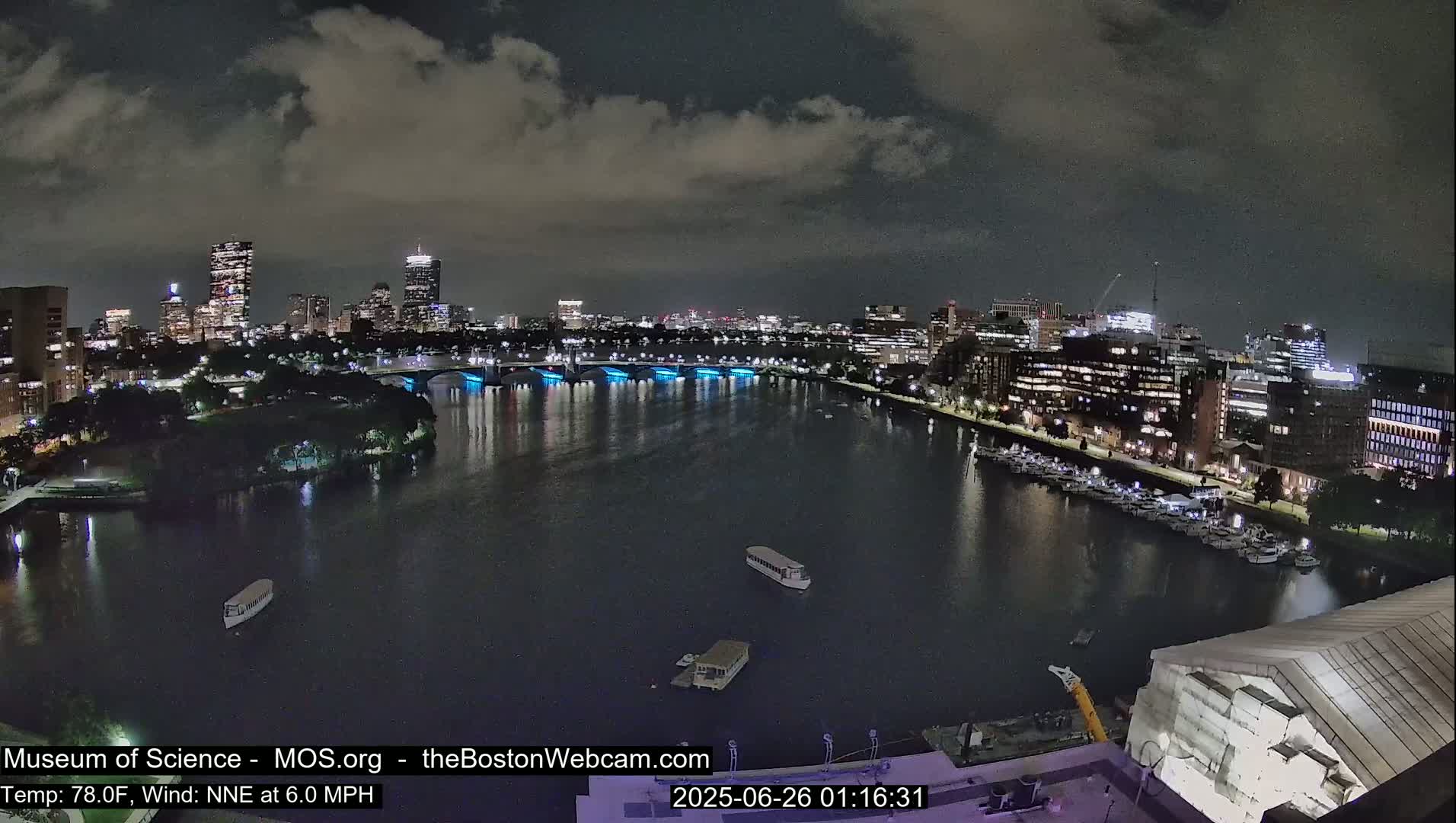 Boston Sky Live Cam - Boston, Massachusetts, USA