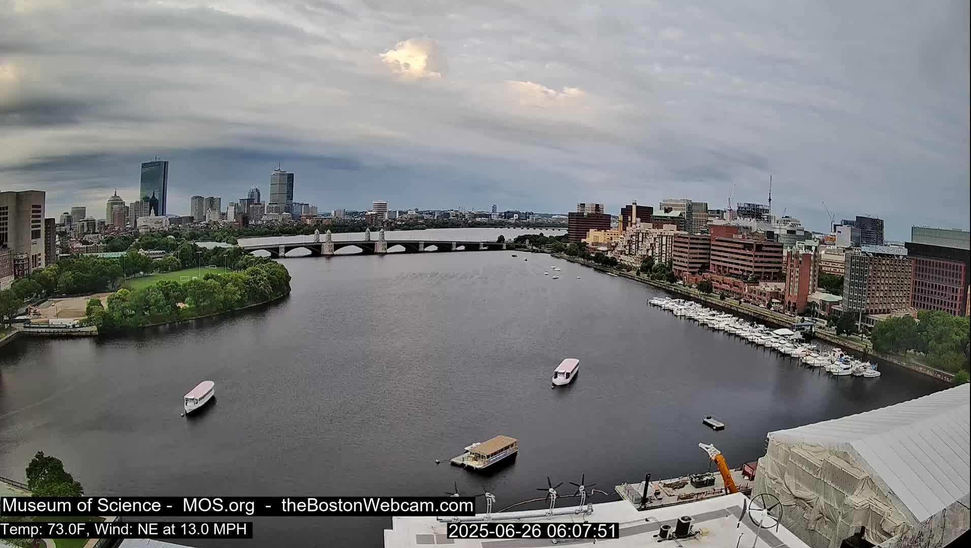 Boston Sky Live Cam - Boston, Massachusetts, USA
