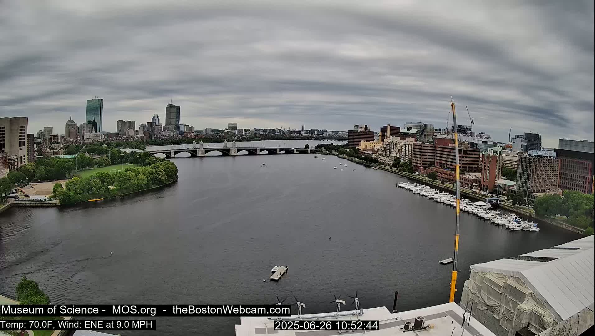 Boston Sky Live Cam - Boston, Massachusetts, USA