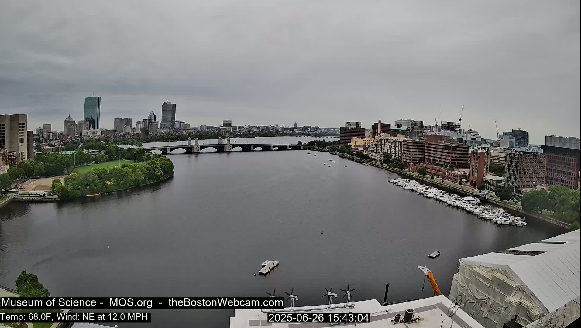 Boston Sky Live Cam - Boston, Massachusetts, USA