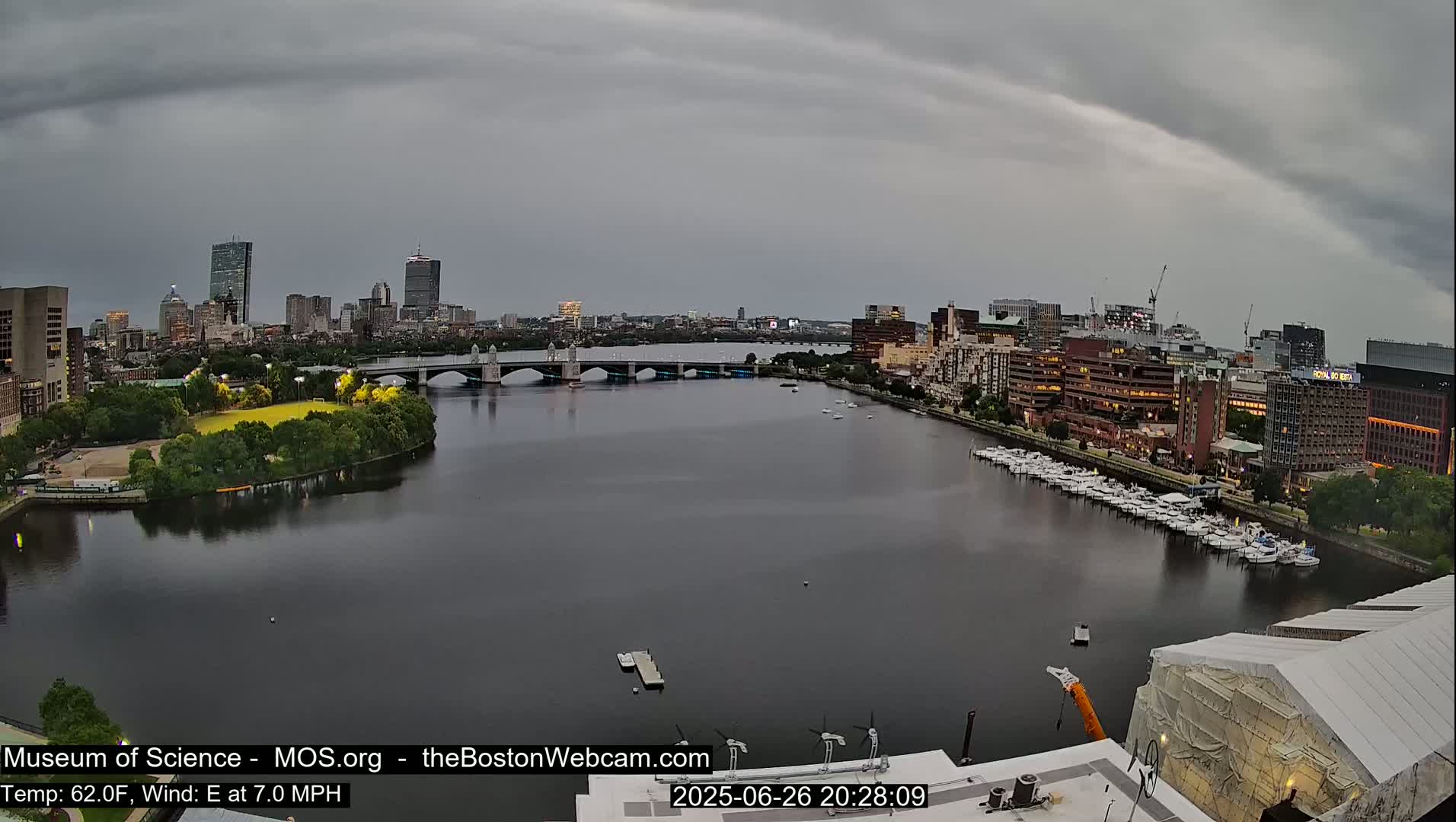 Boston Sky Live Cam - Boston, Massachusetts, USA