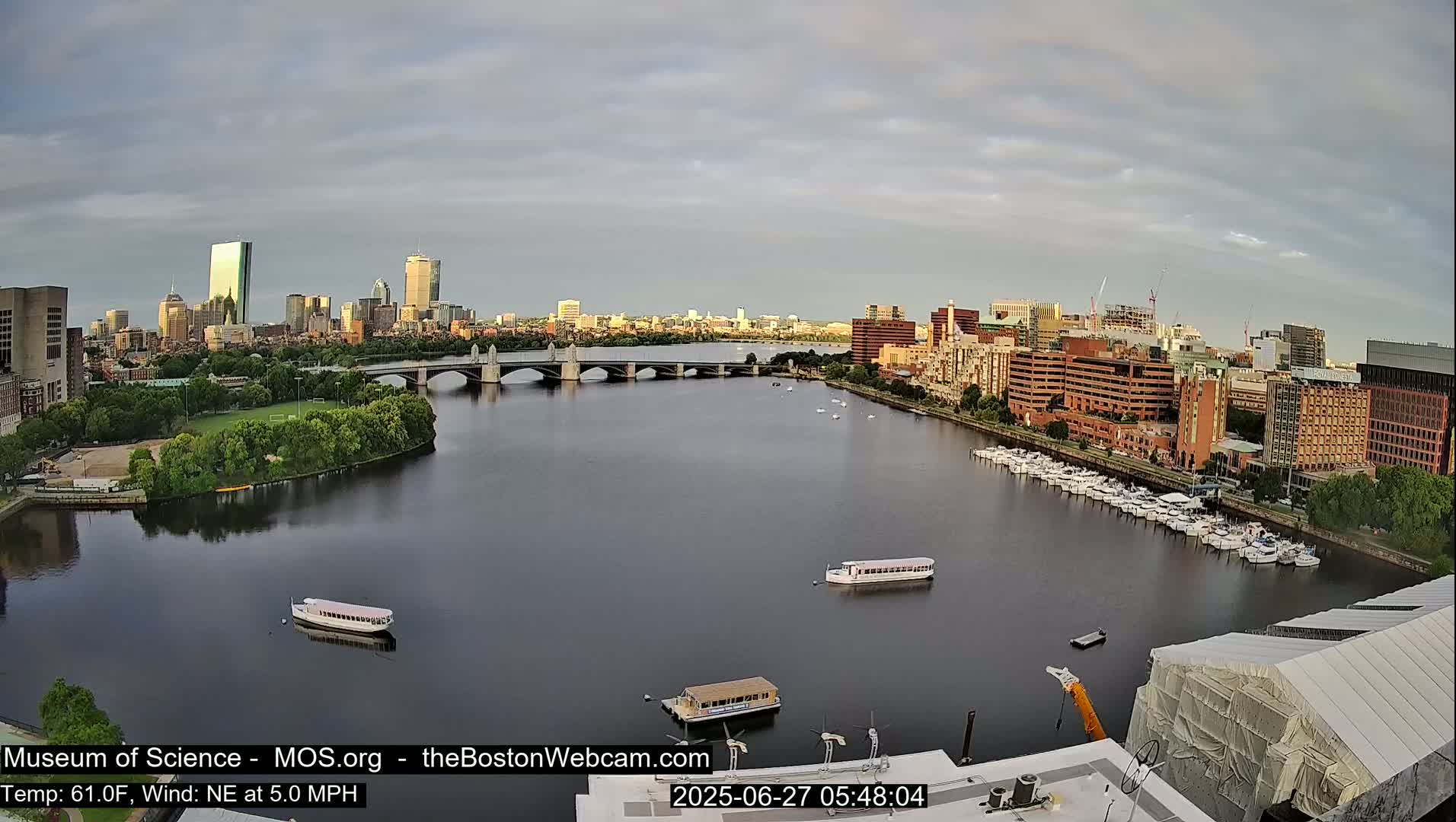 Boston Sky Live Cam - Boston, Massachusetts, USA