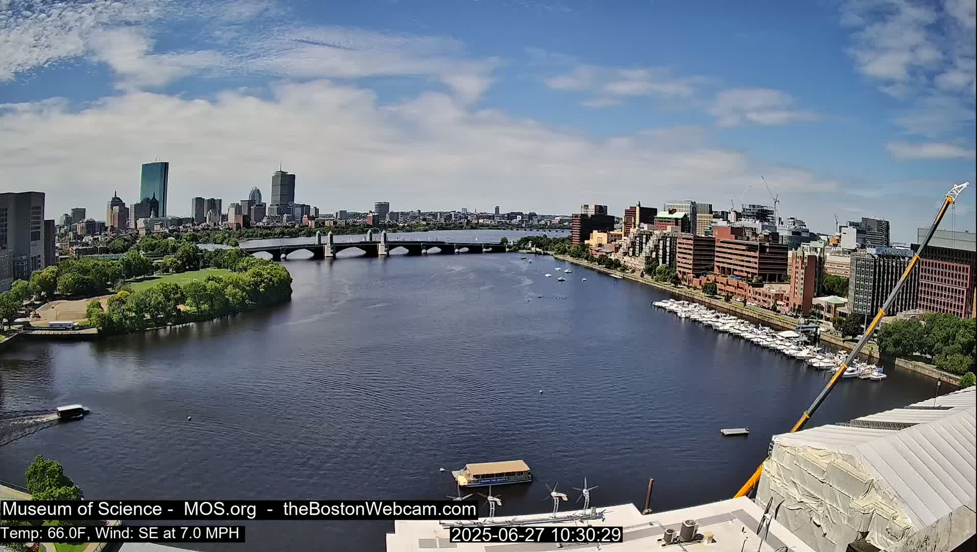 Boston Sky Live Cam - Boston, Massachusetts, USA