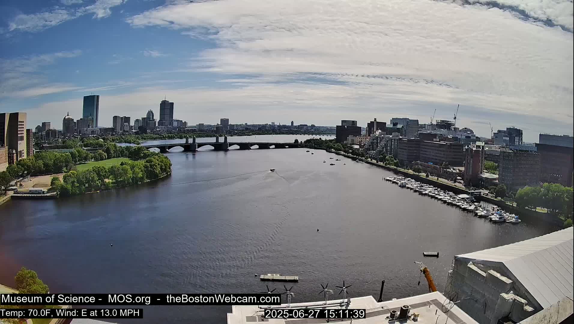 Boston Sky Live Cam - Boston, Massachusetts, USA