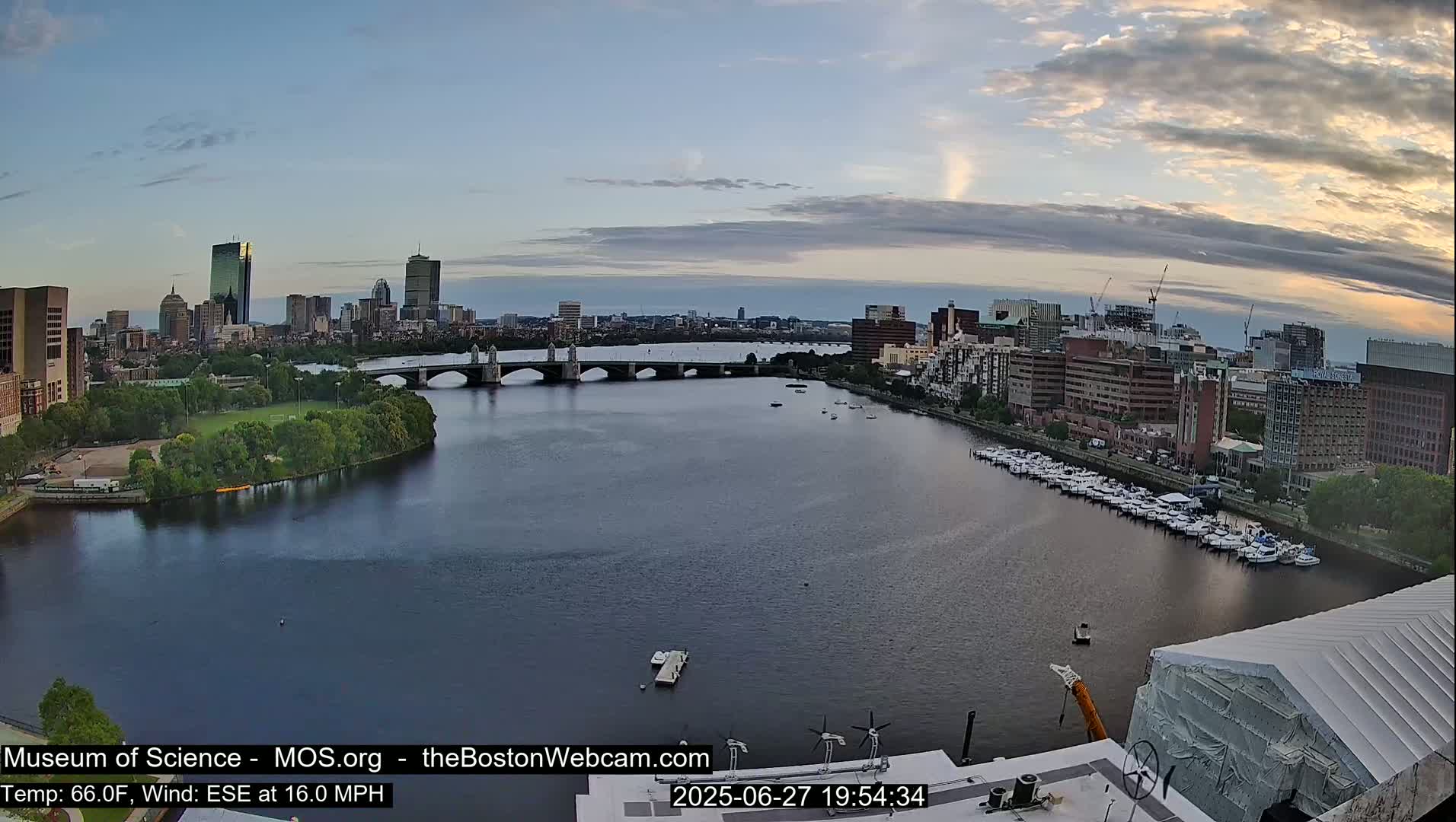 Boston Sky Live Cam - Boston, Massachusetts, USA