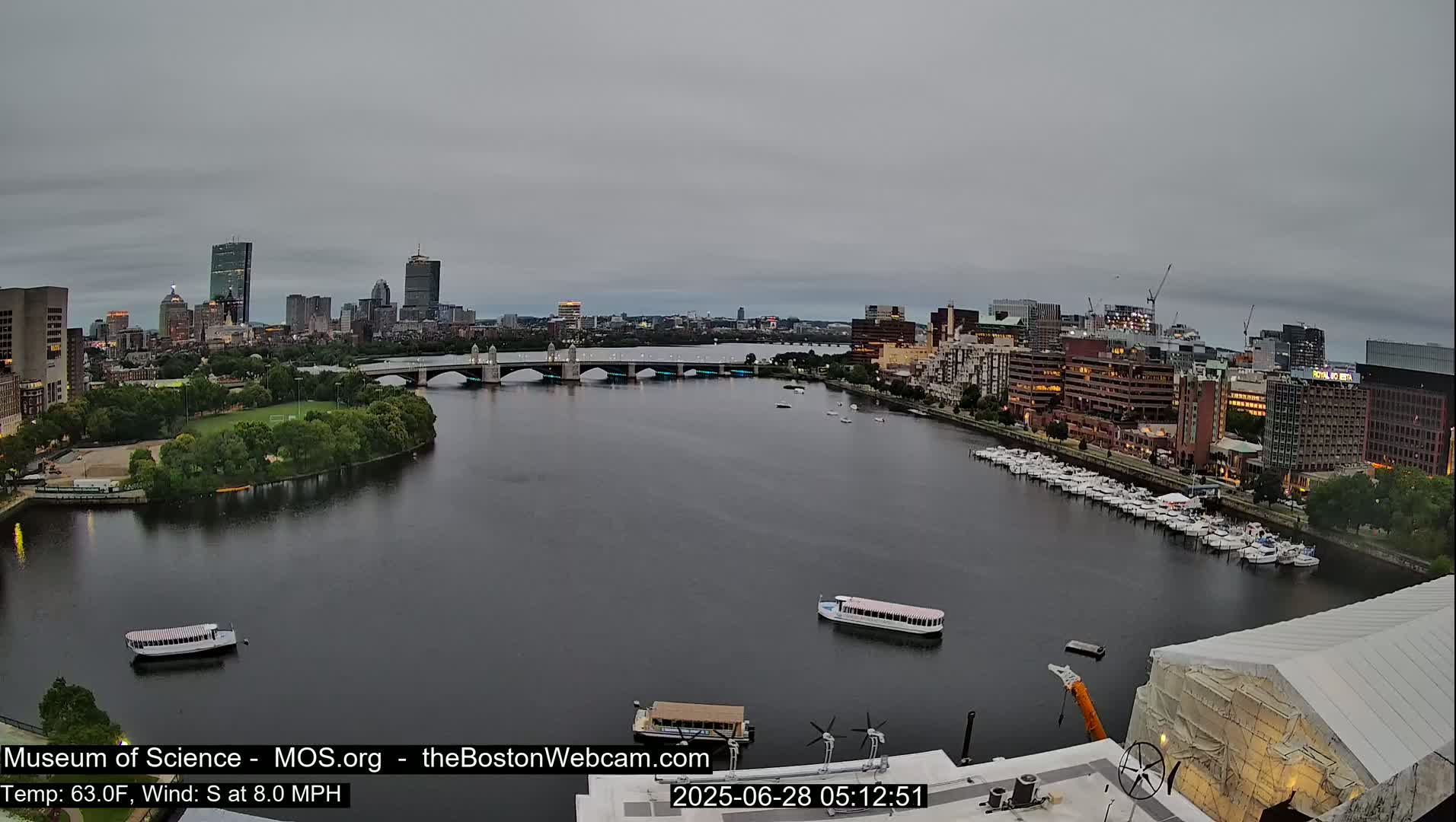 Boston Sky Live Cam - Boston, Massachusetts, USA