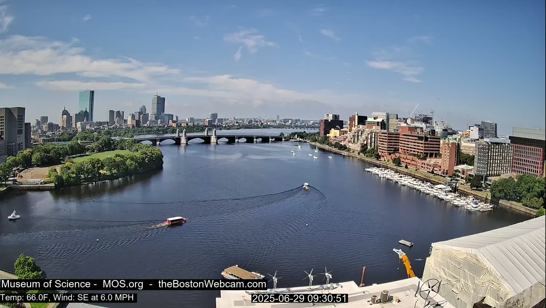 Boston Sky Live Cam - Boston, Massachusetts, USA