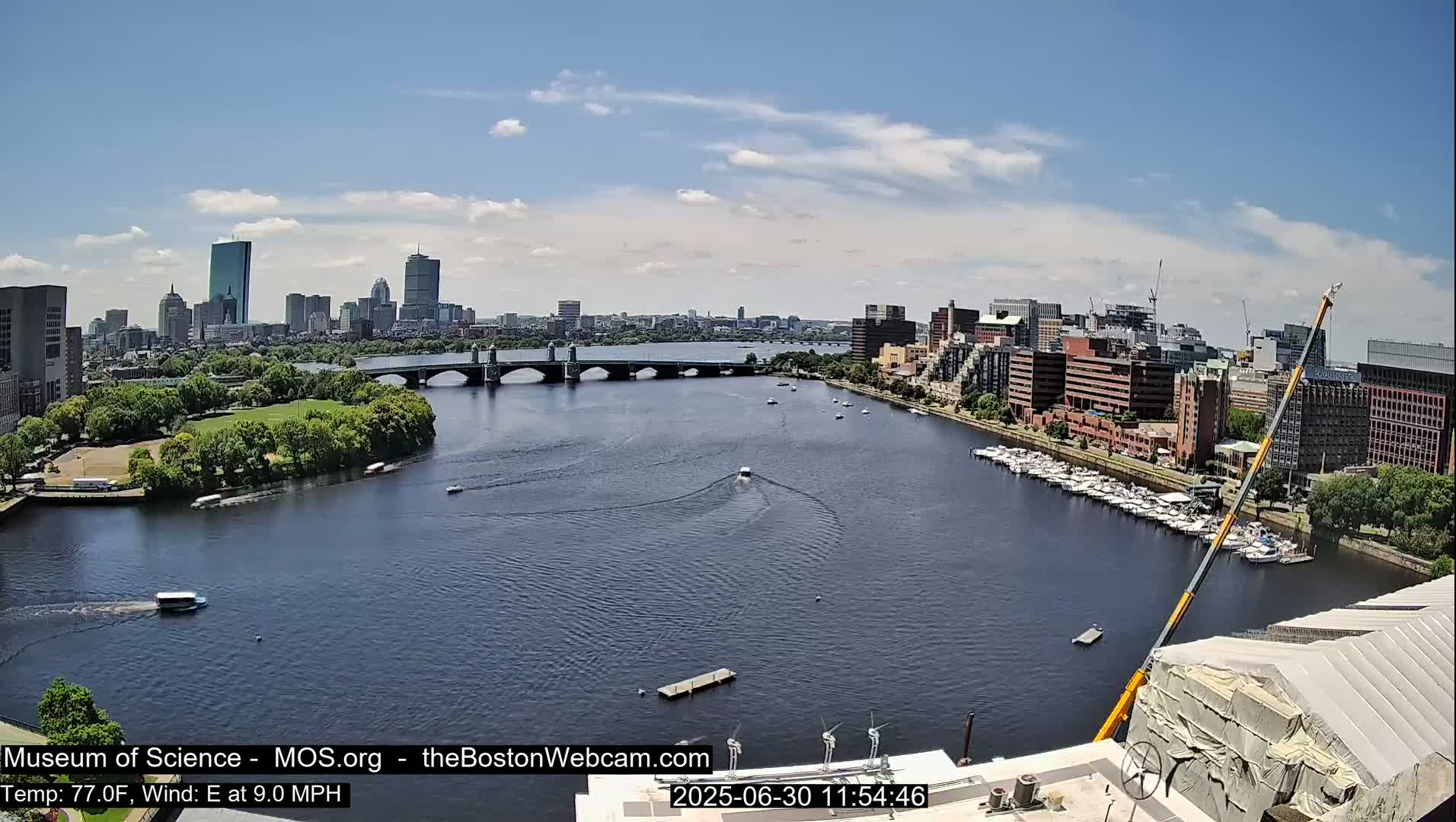 Boston Sky Live Cam - Boston, Massachusetts, USA