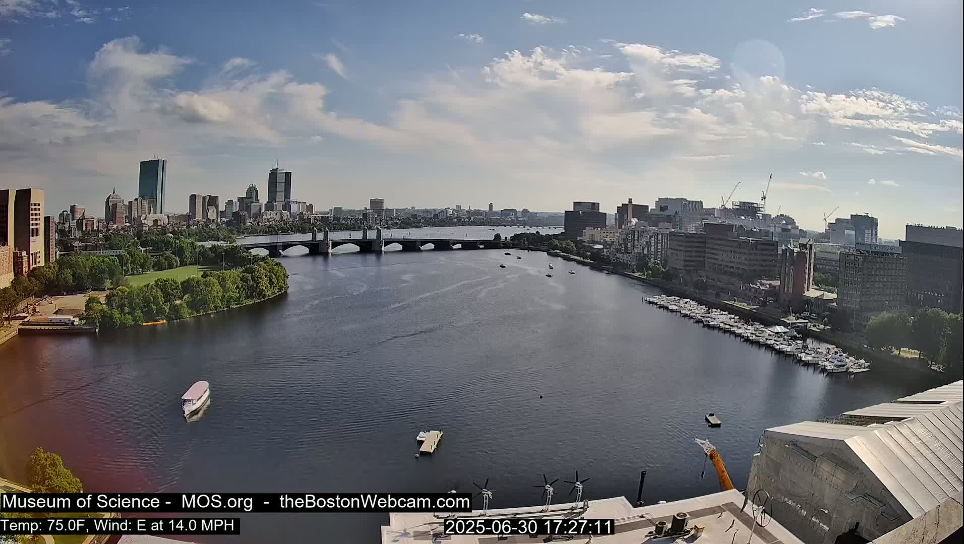 Boston Sky Live Cam - Boston, Massachusetts, USA