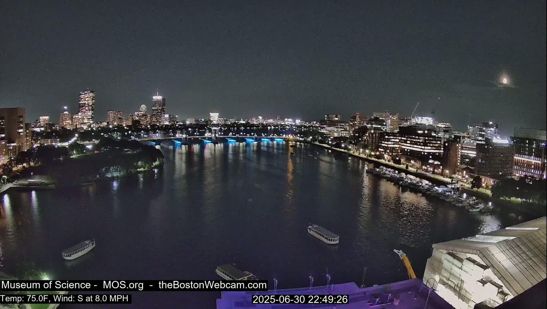 Boston Sky Live Cam - Boston, Massachusetts, USA