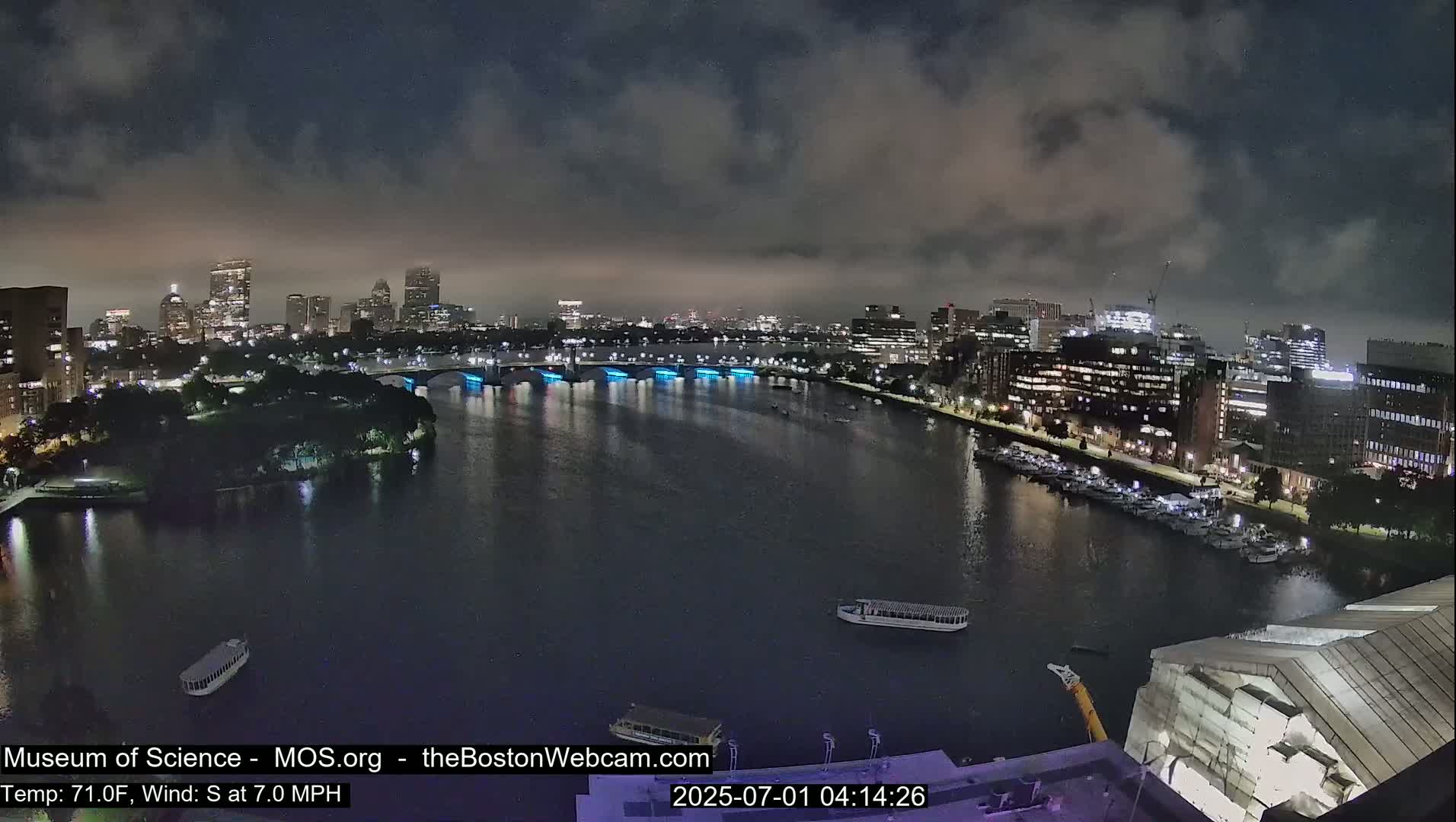 Boston Sky Live Cam - Boston, Massachusetts, USA