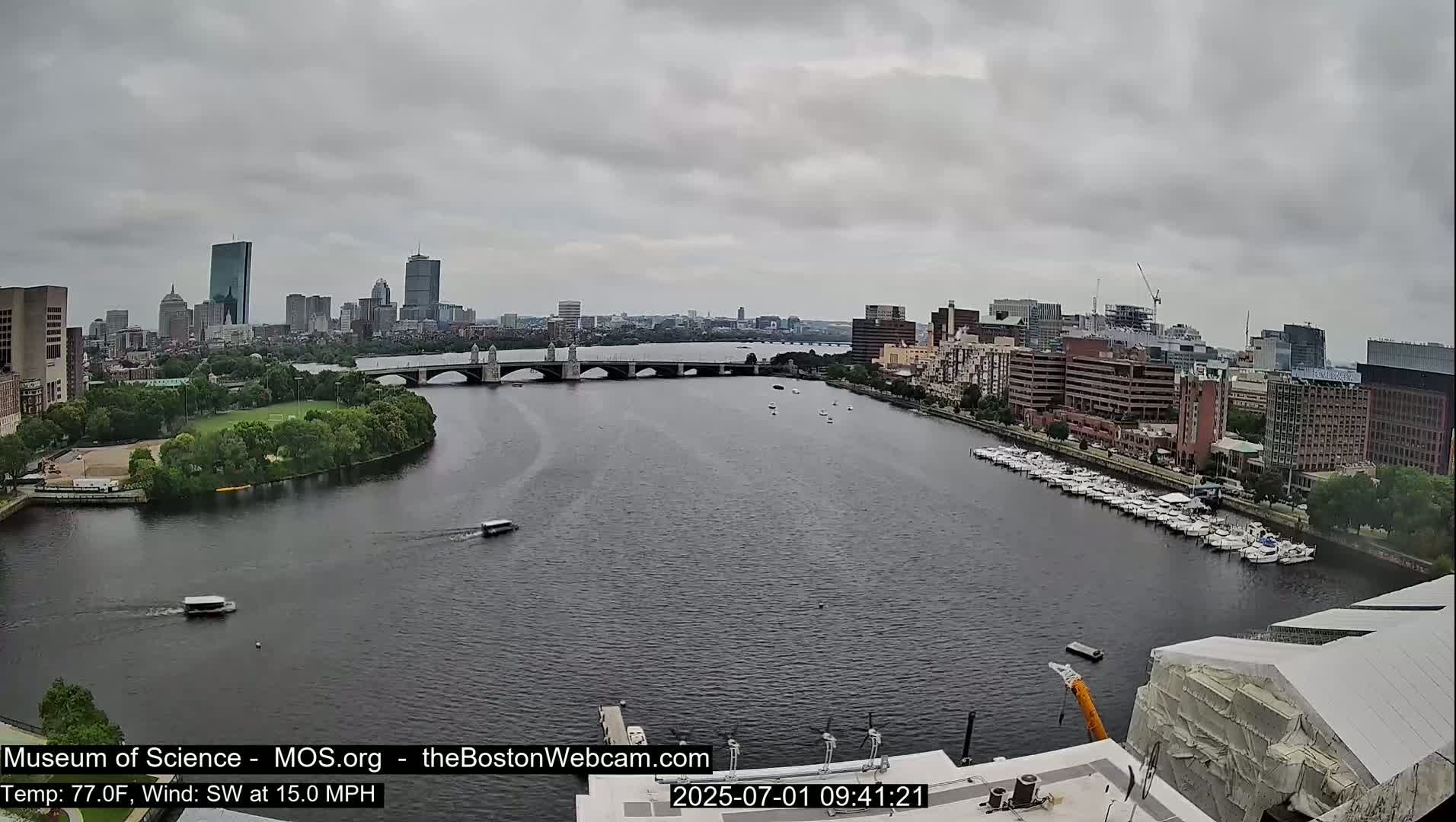 Boston Sky Live Cam - Boston, Massachusetts, USA