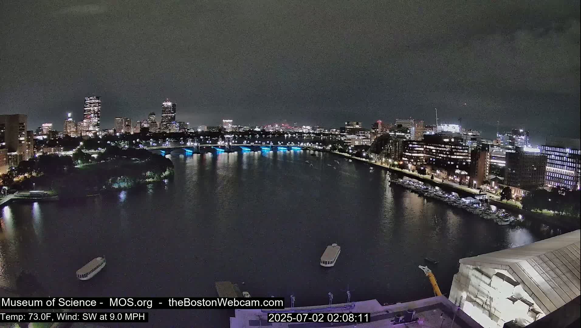 Boston Sky Live Cam - Boston, Massachusetts, USA