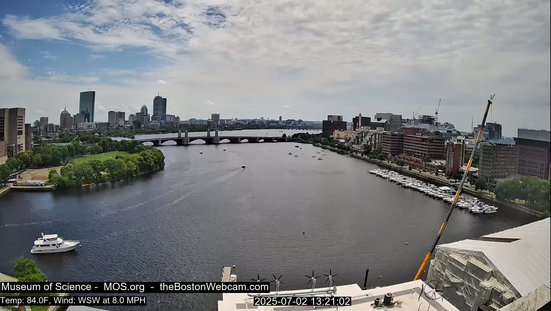 Boston Sky Live Cam - Boston, Massachusetts, USA