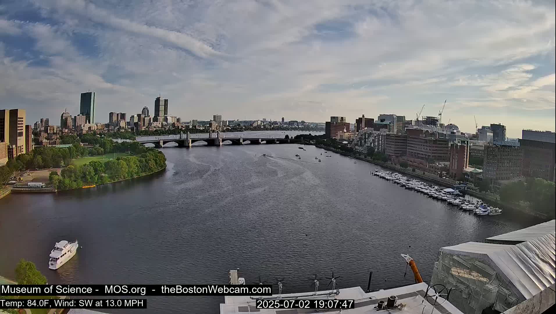 Boston Sky Live Cam - Boston, Massachusetts, USA
