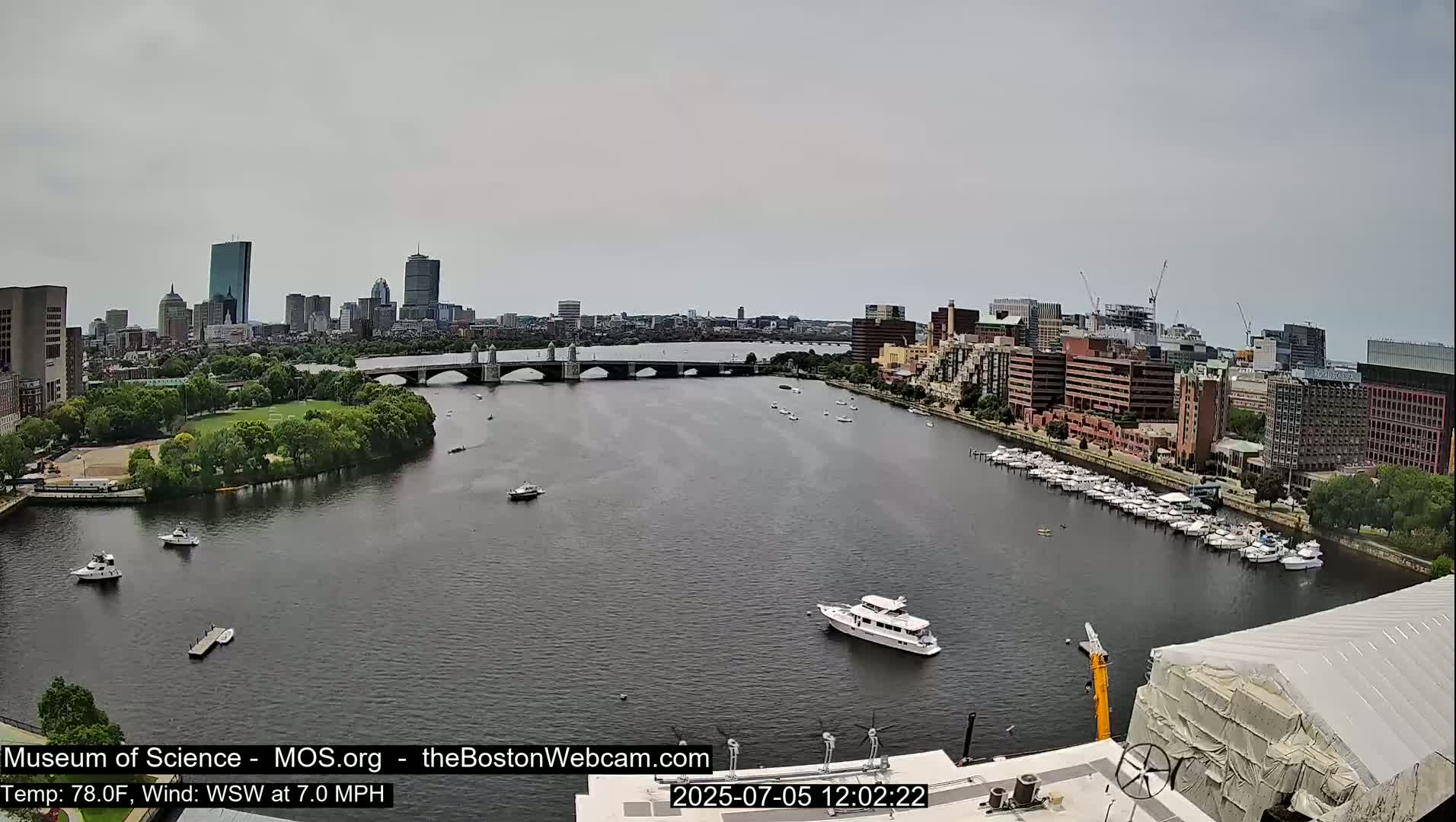 Boston Sky Live Cam - Boston, Massachusetts, USA