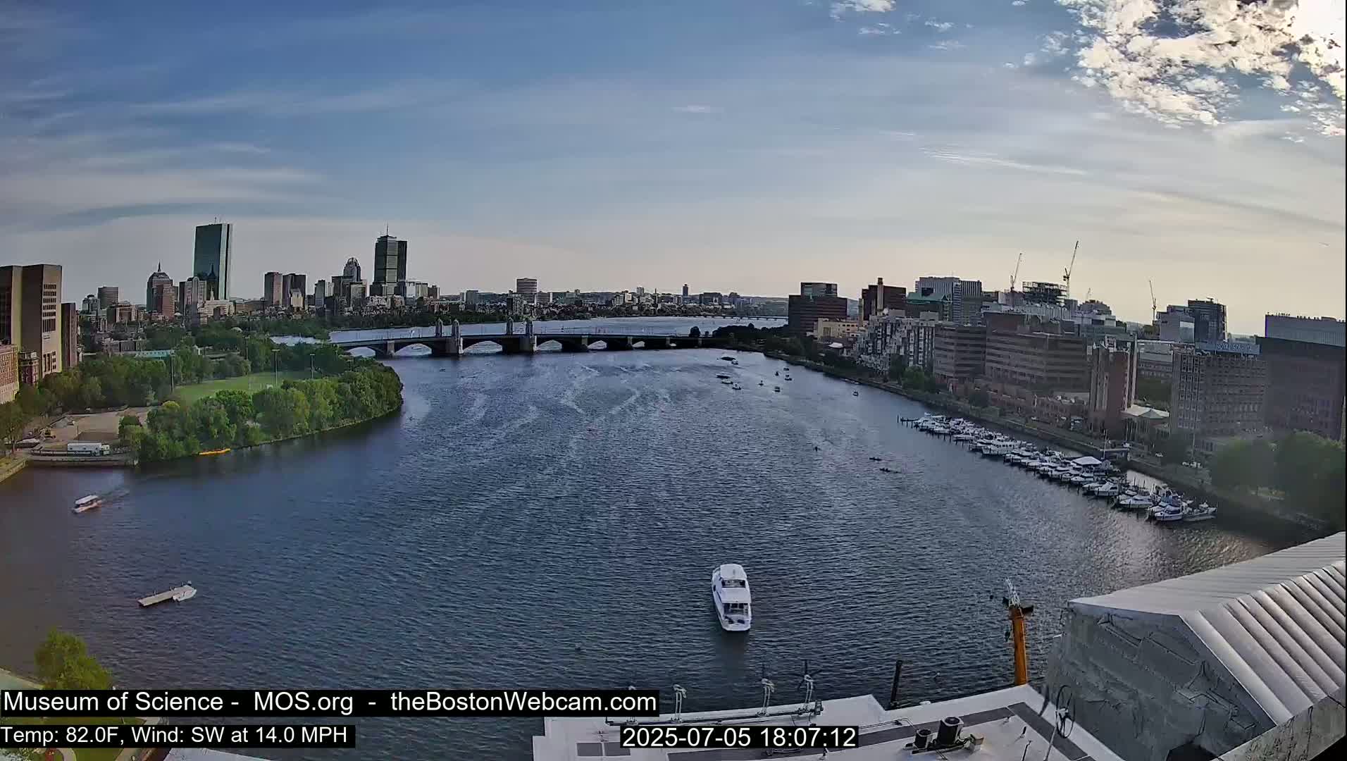 Boston Sky Live Cam - Boston, Massachusetts, USA