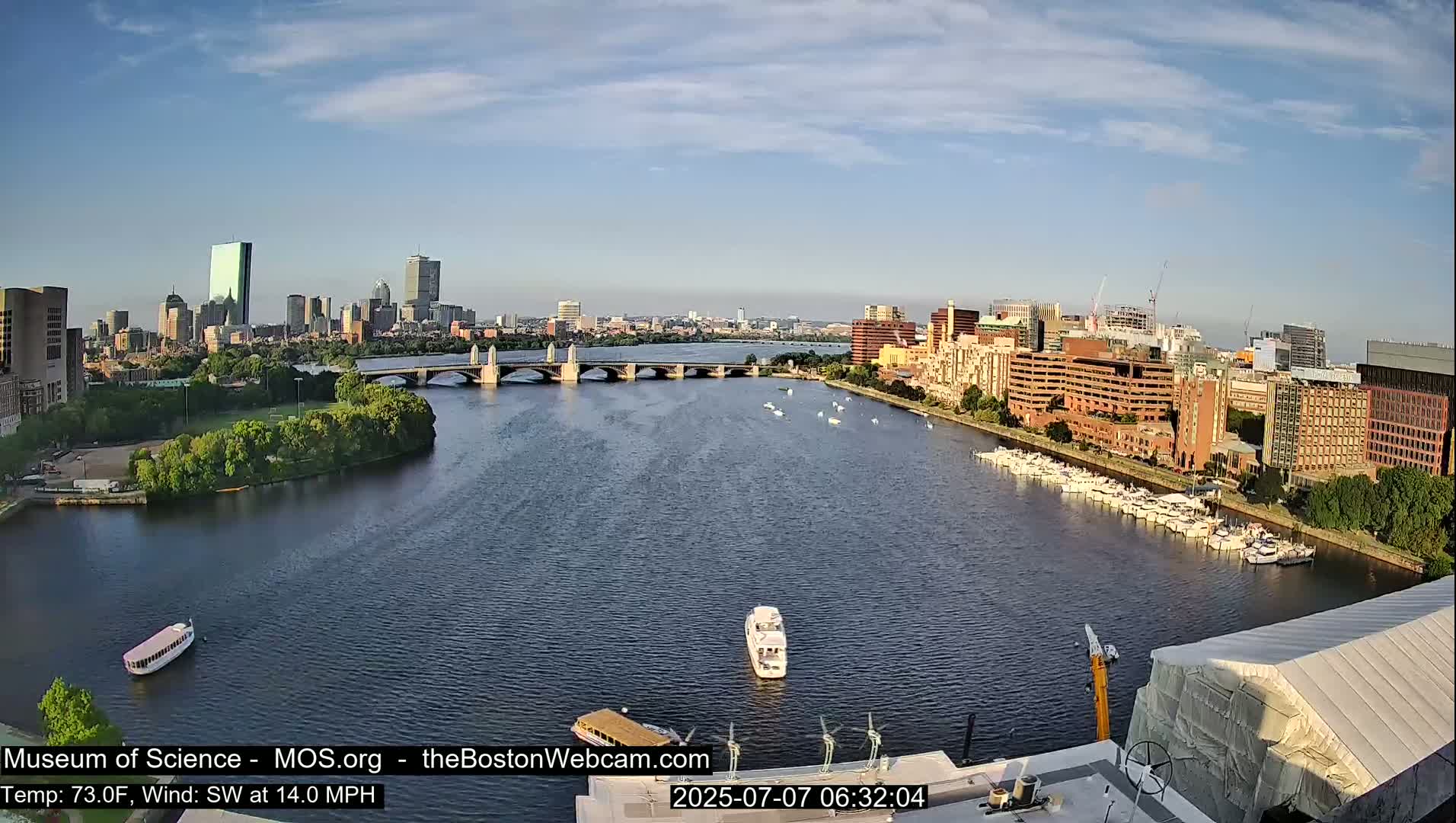 Boston Sky Live Cam - Boston, Massachusetts, USA