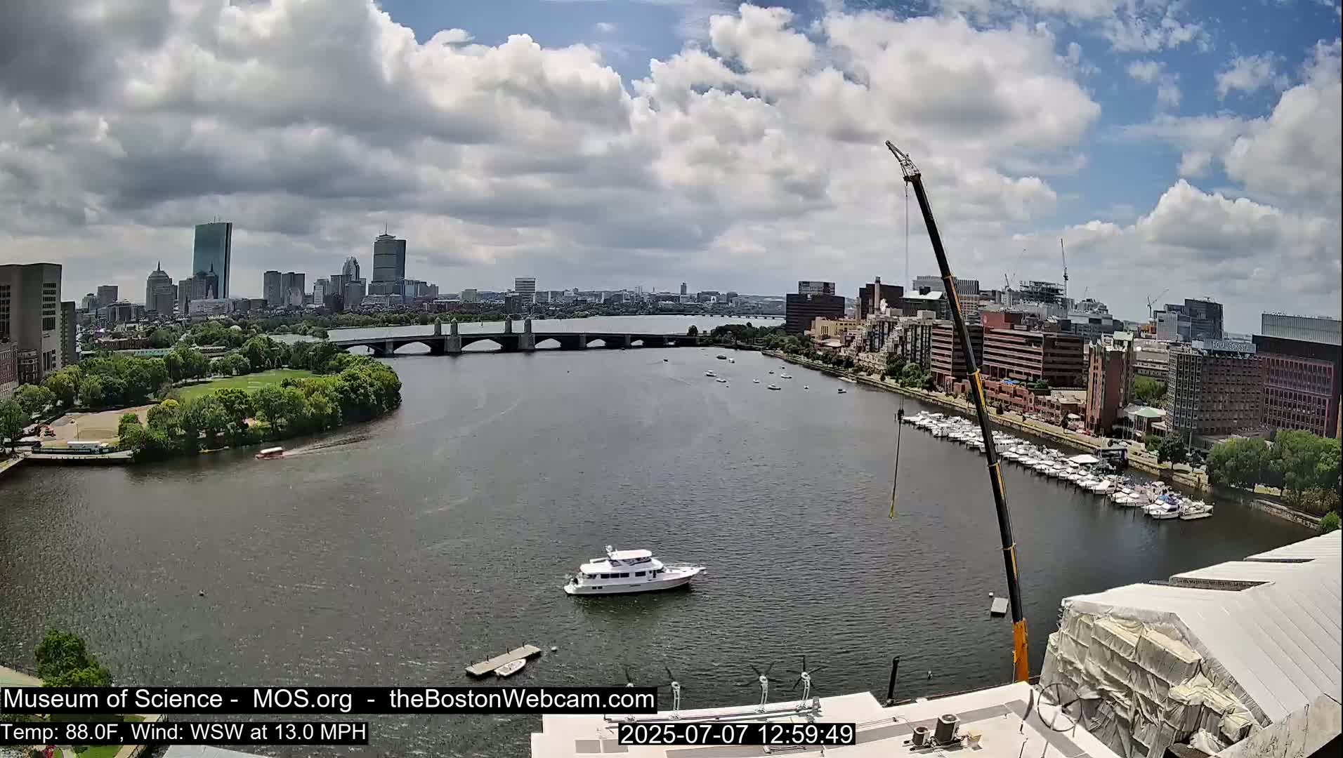 Boston Sky Live Cam - Boston, Massachusetts, USA