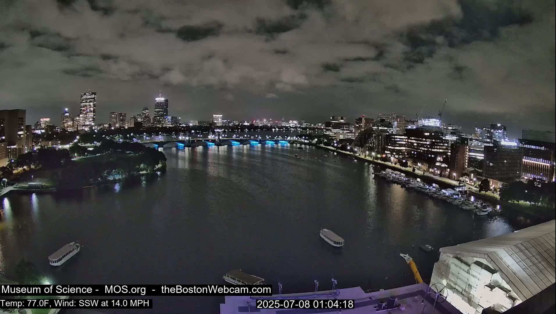 Boston Sky Live Cam - Boston, Massachusetts, USA