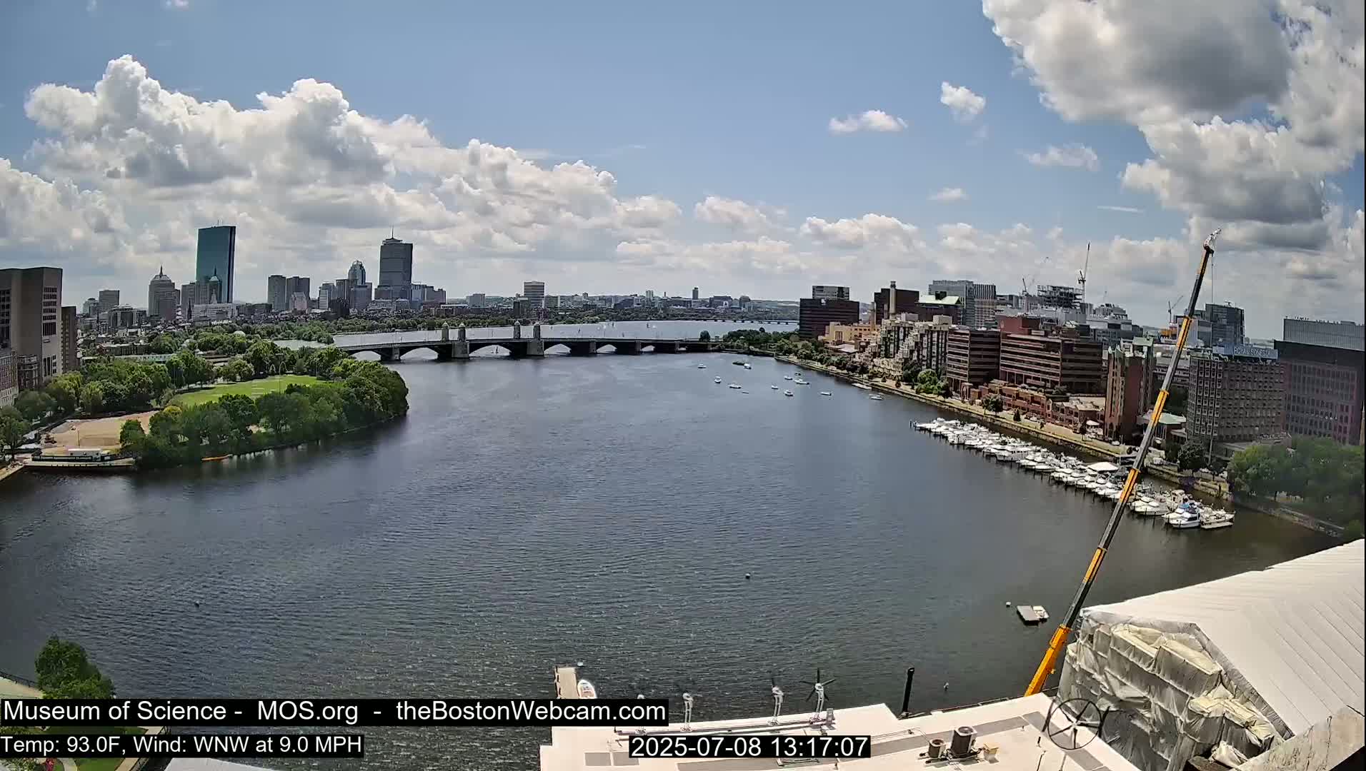 Boston Sky Live Cam - Boston, Massachusetts, USA