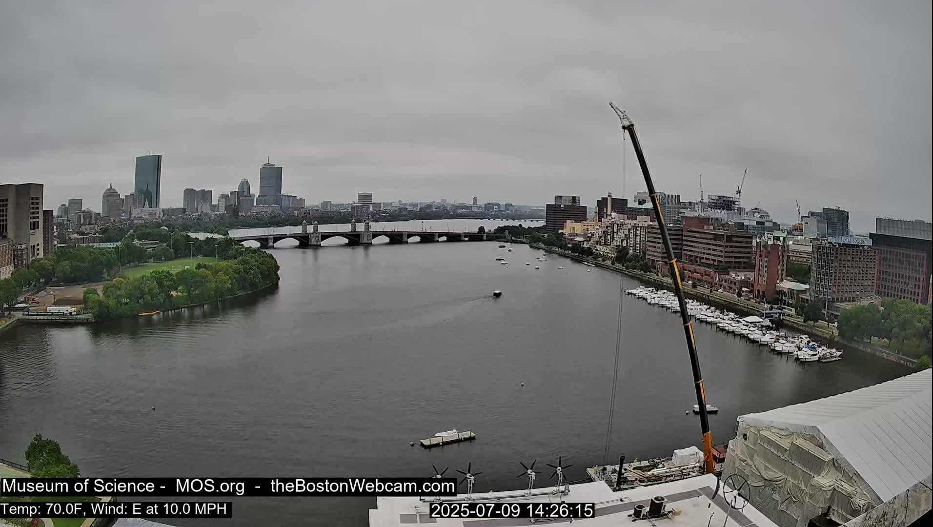 Boston Sky Live Cam - Boston, Massachusetts, USA