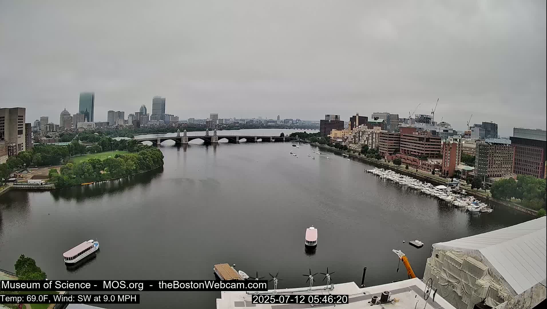 Boston Sky Live Cam - Boston, Massachusetts, USA
