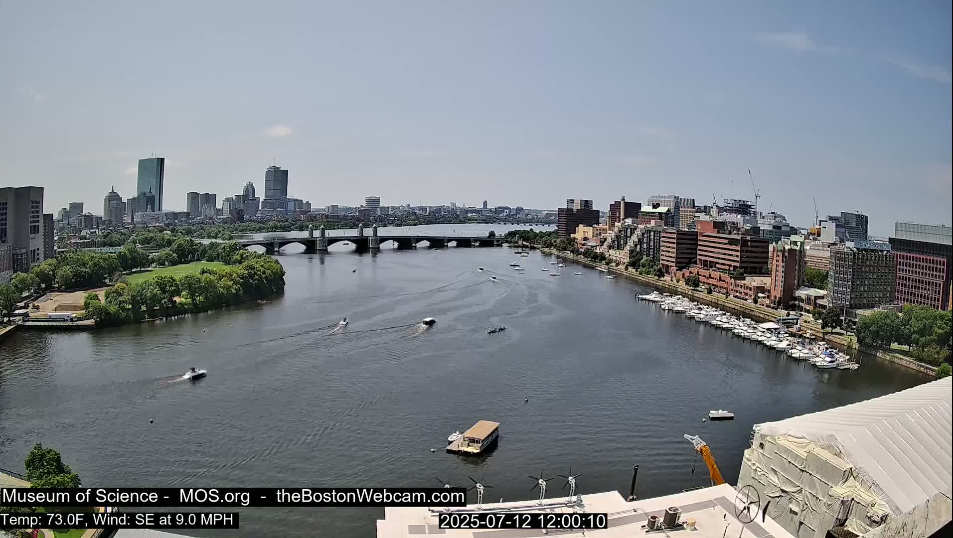 Boston Sky Live Cam - Boston, Massachusetts, USA