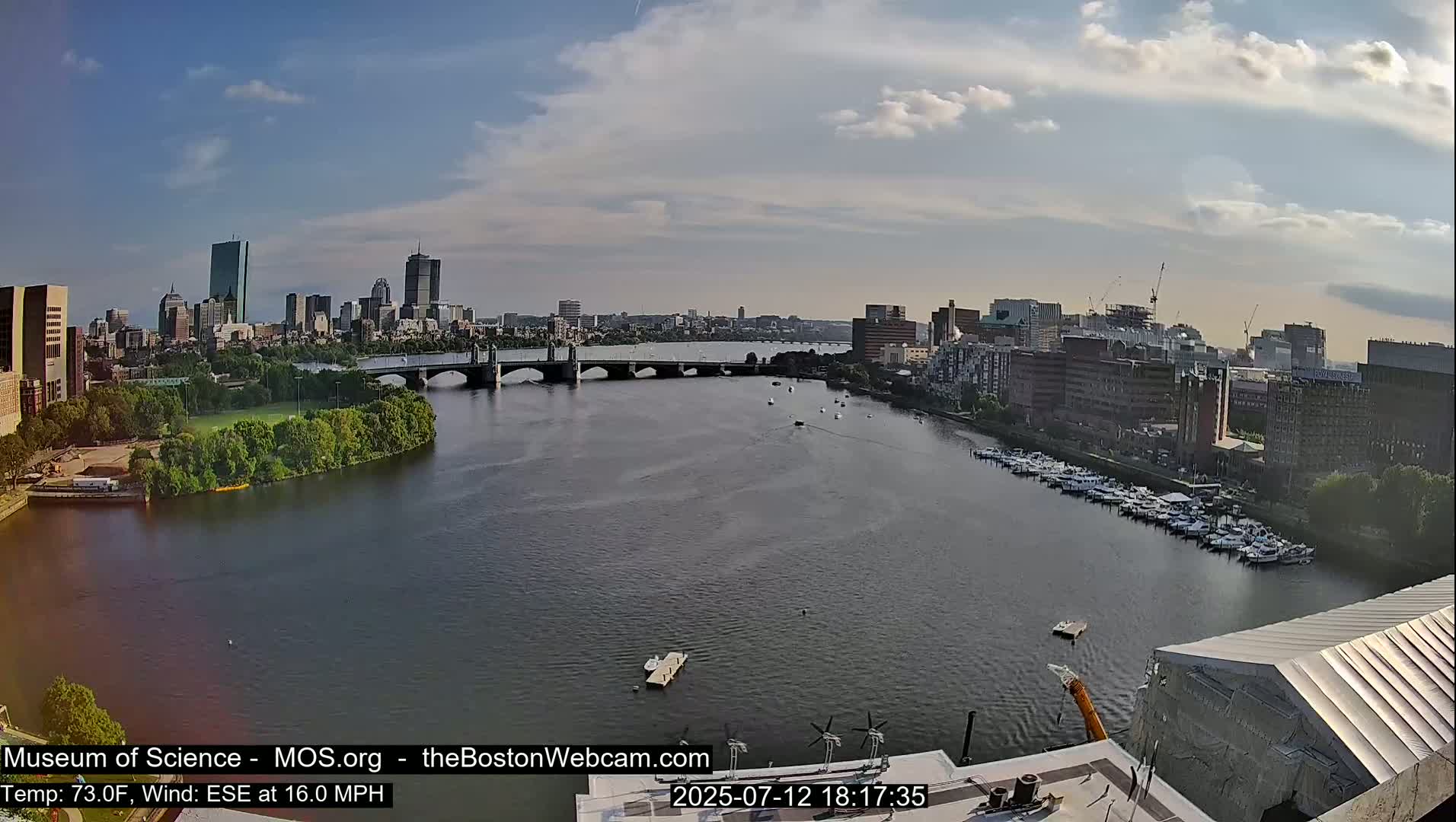 Boston Sky Live Cam - Boston, Massachusetts, USA