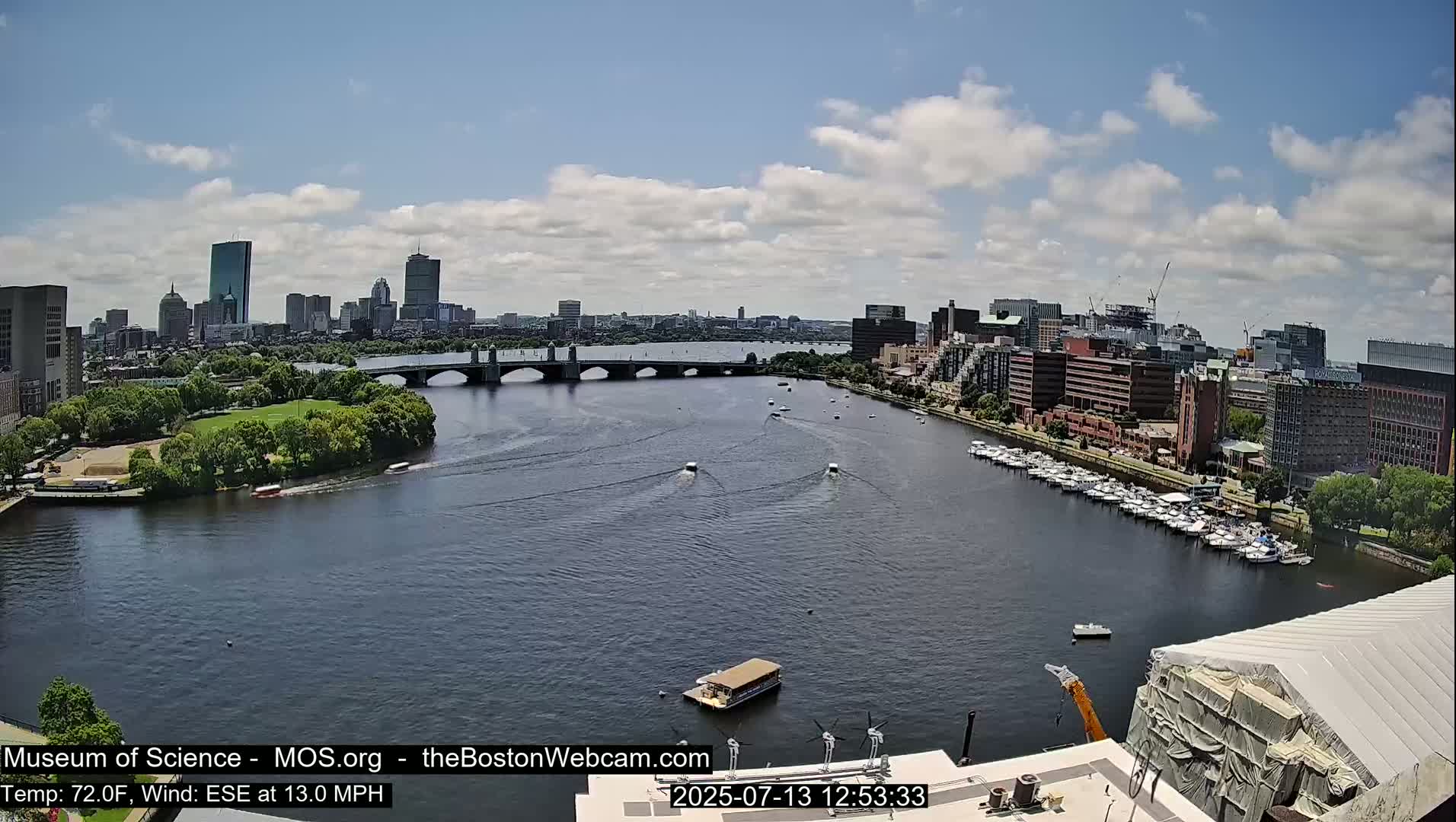 Boston Sky Live Cam - Boston, Massachusetts, USA
