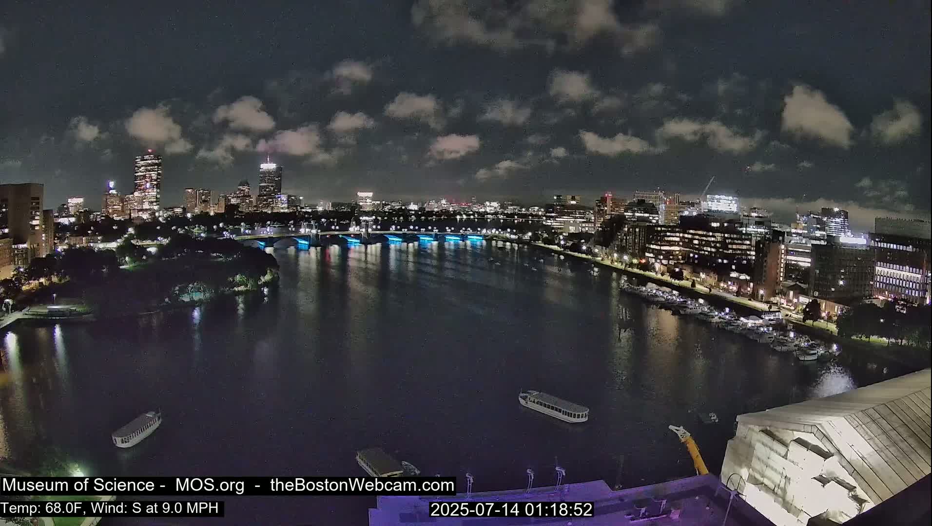 Boston Sky Live Cam - Boston, Massachusetts, USA