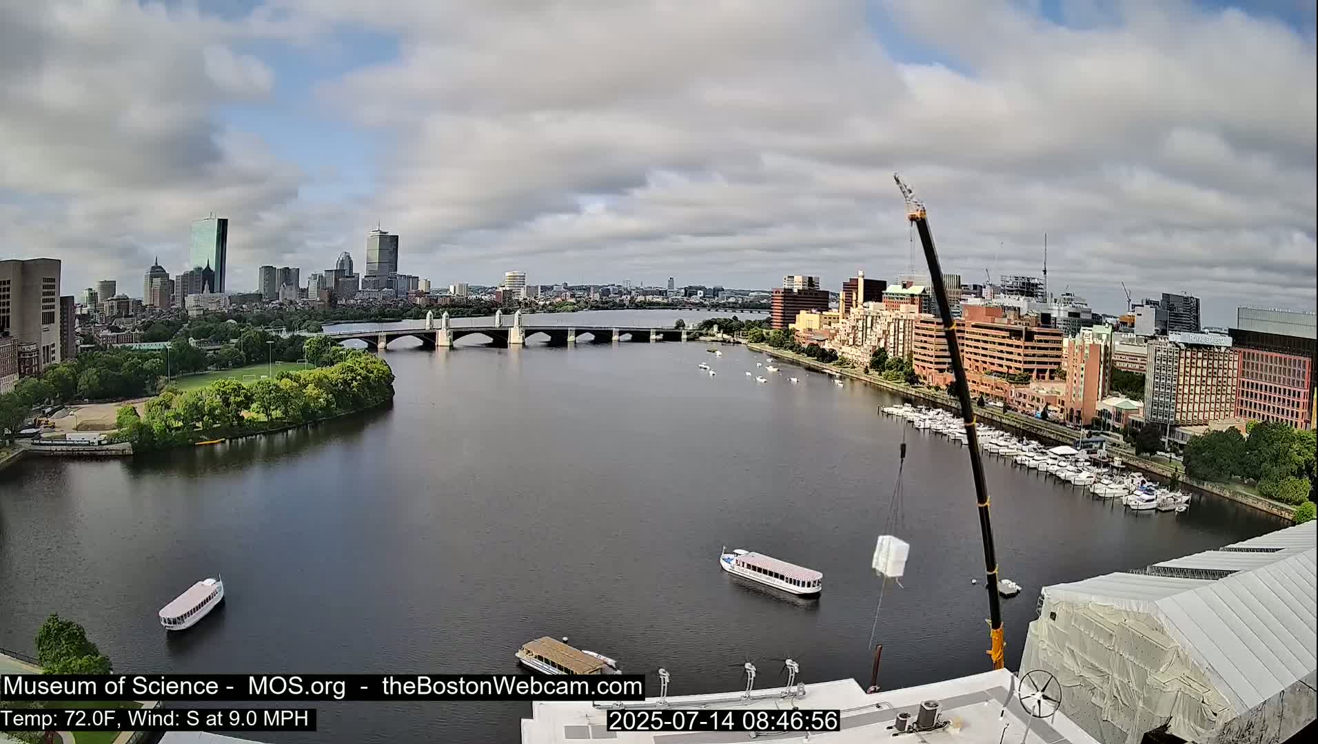Boston Sky Live Cam - Boston, Massachusetts, USA