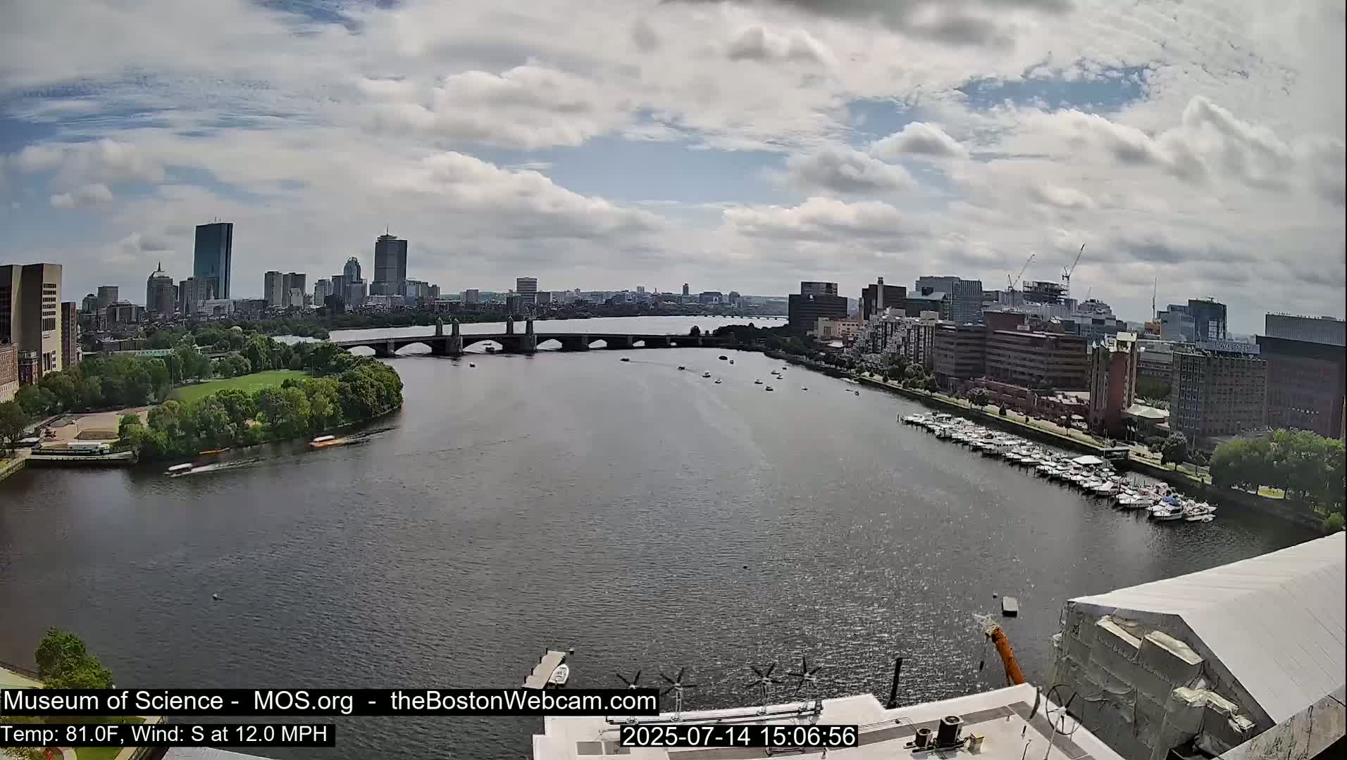 Boston Sky Live Cam - Boston, Massachusetts, USA